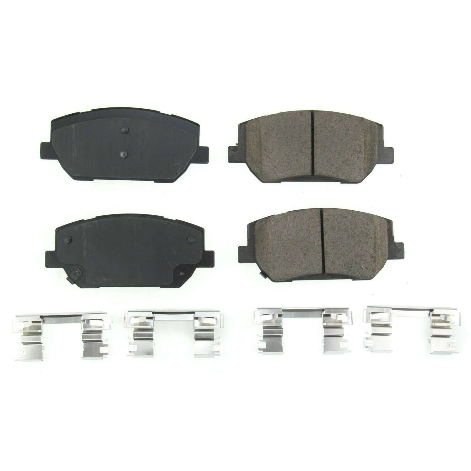 Power Stop 2019 Hyundai Santa Fe Front Z17 Evolution Ceramic Brake Pads w/Hardware 17-2198