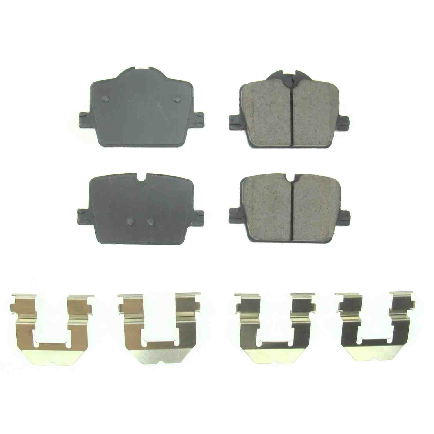 Power Stop 2019 BMW 330i Rear Z17 Evolution Ceramic Brake Pads w/Hardware 17-2221