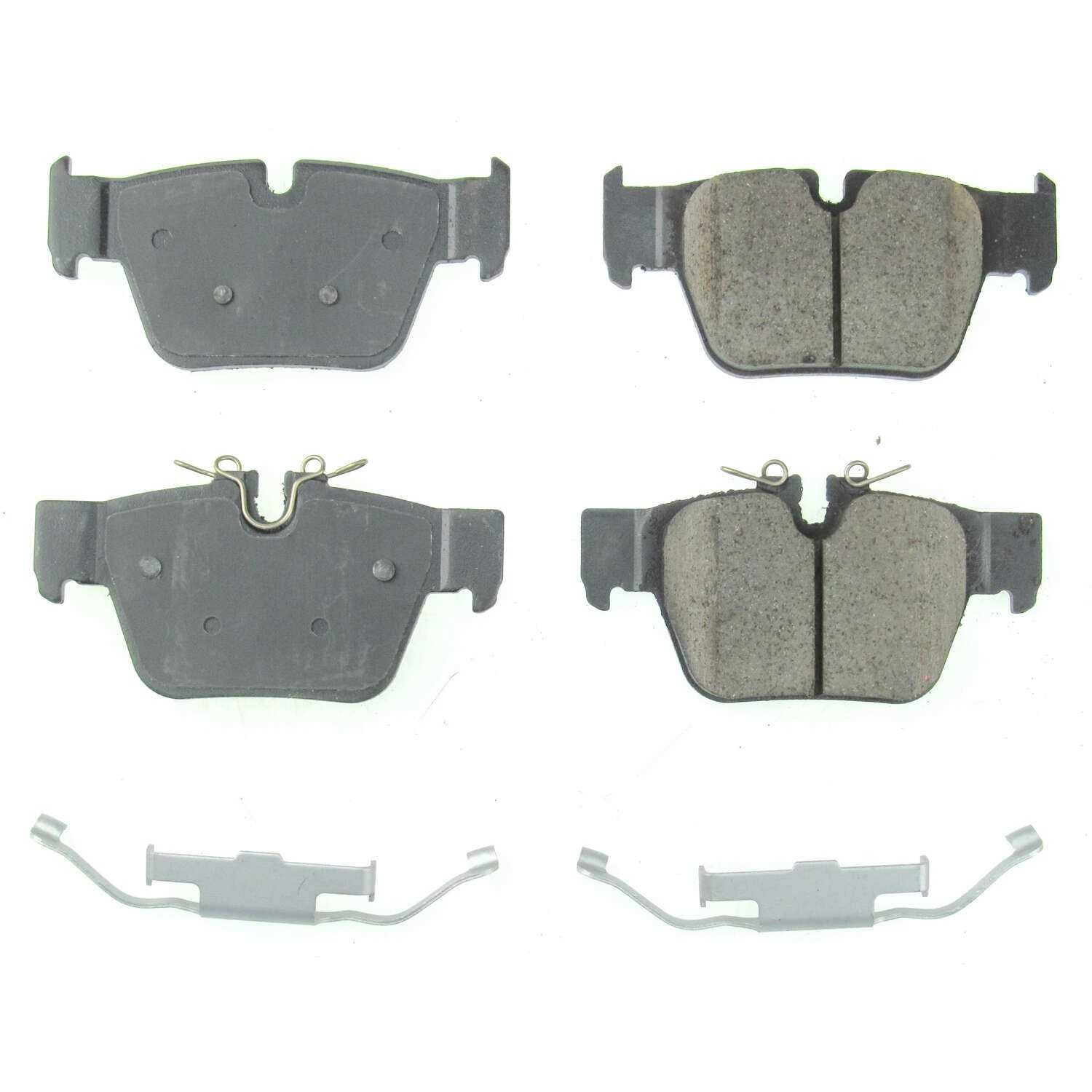 Power Stop 2019 BMW X2 Rear Z17 Evolution Ceramic Brake Pads w/Hardware 17-2240