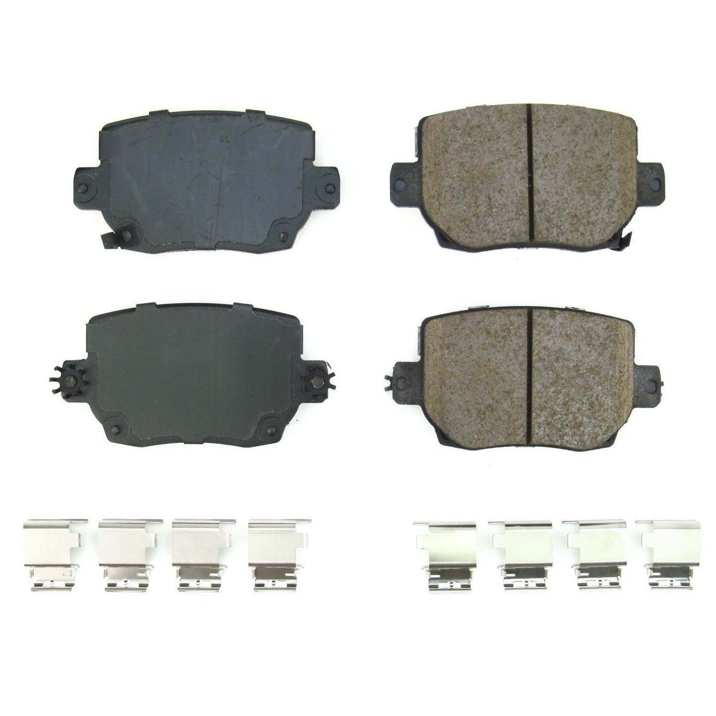 PowerStop Power Stop 20-21 Tesla Y Rear Z17 Evo Ceramic Brake Pad w/Hardware 17-2387