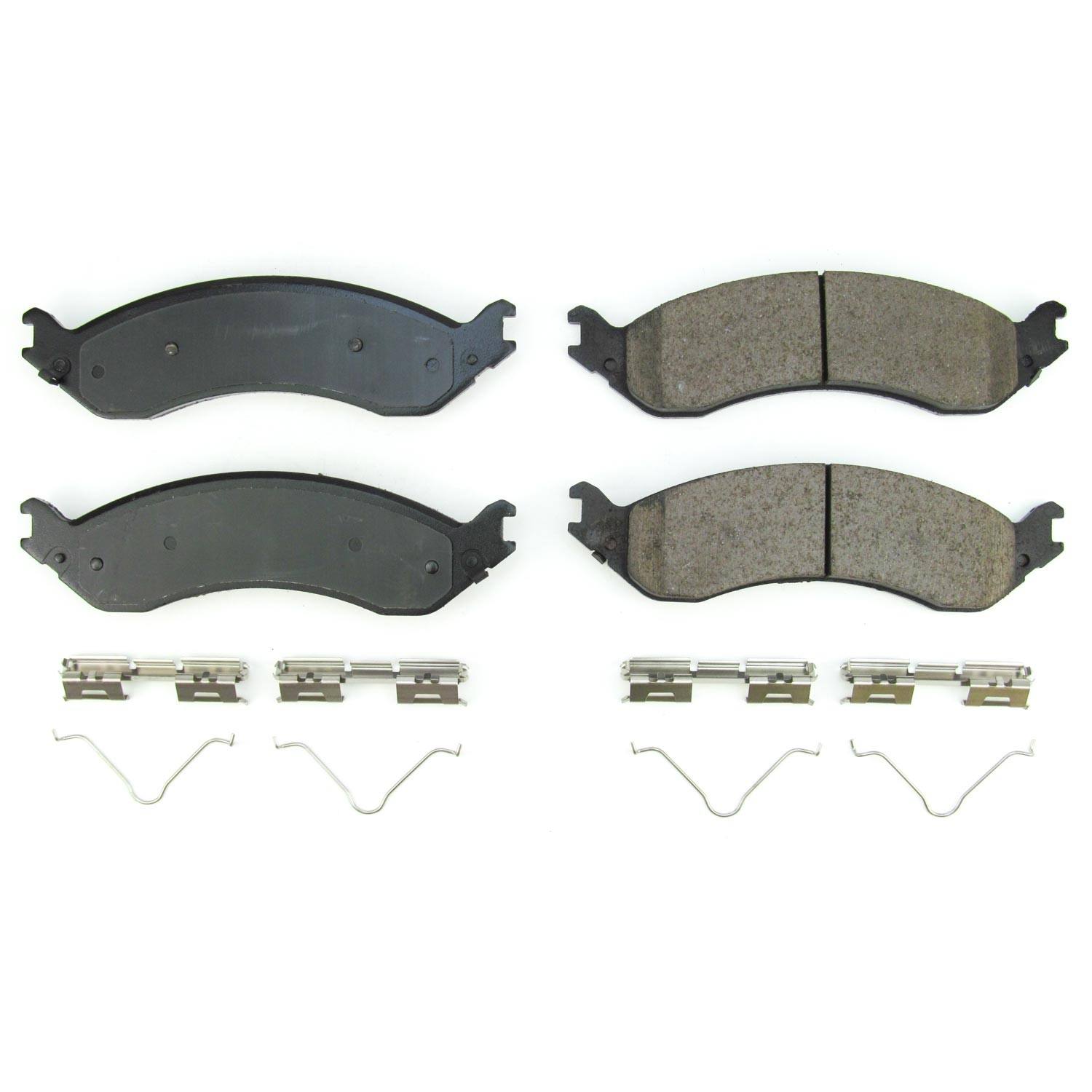 PowerStop Power Stop 21-22 GMC Savana 3500 Rear Z17 Evo Ceramic Brake Pad w/Hardware 17-2406