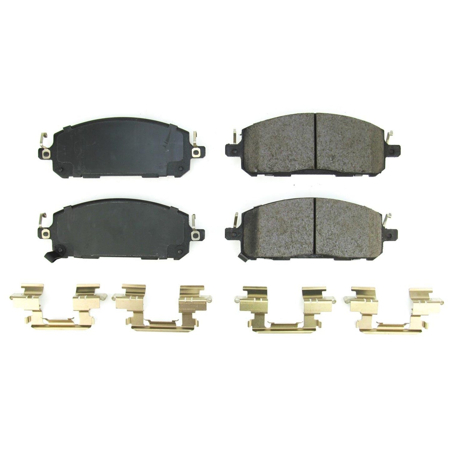 PowerStop Power Stop 2022 Nissan Pathfinder Front Z17 Evo Ceramic Brake Pad w/Hardware 17-2413