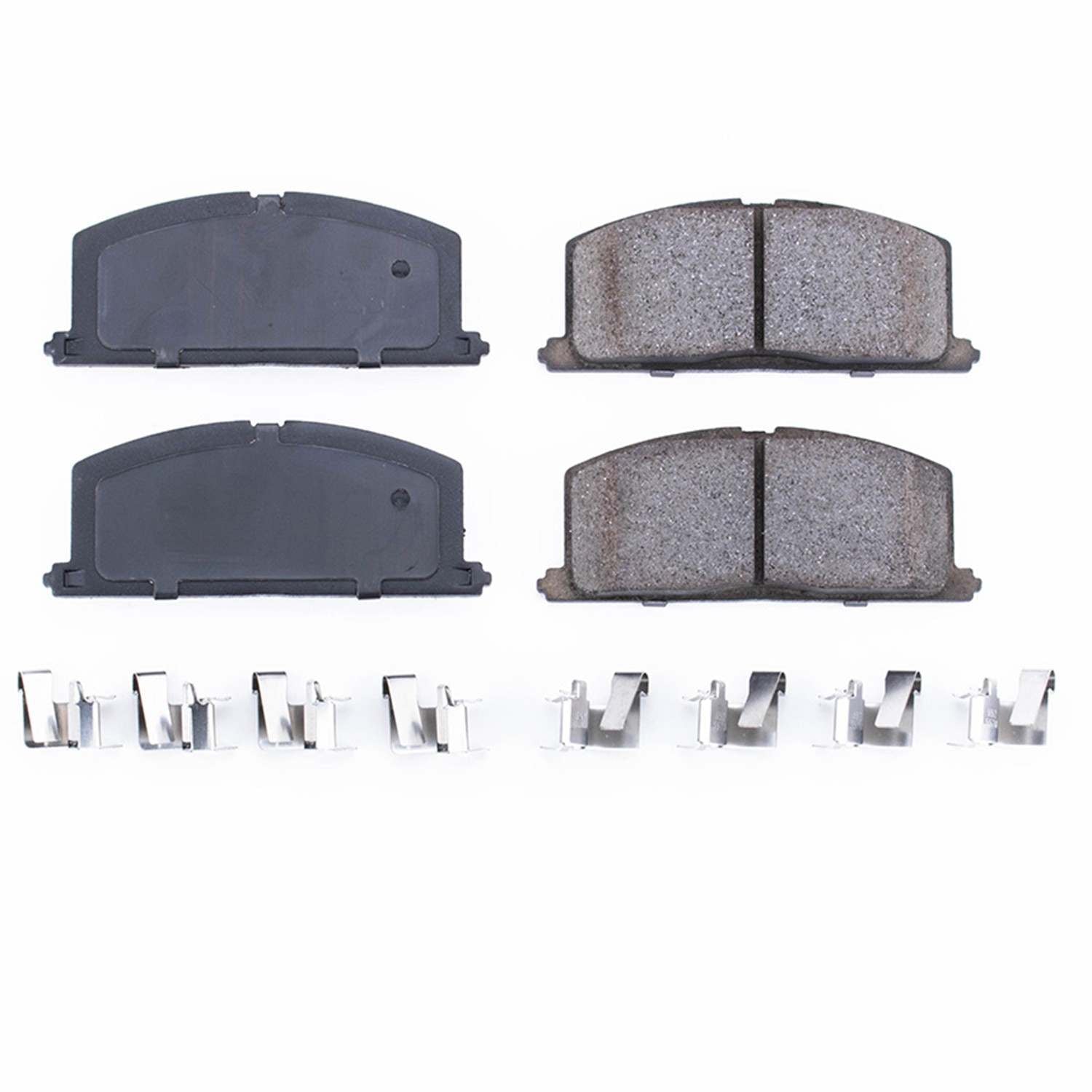 Power Stop 85-88 Chevrolet Nova Front Z17 Evolution Ceramic Brake Pads w/Hardware 17-242