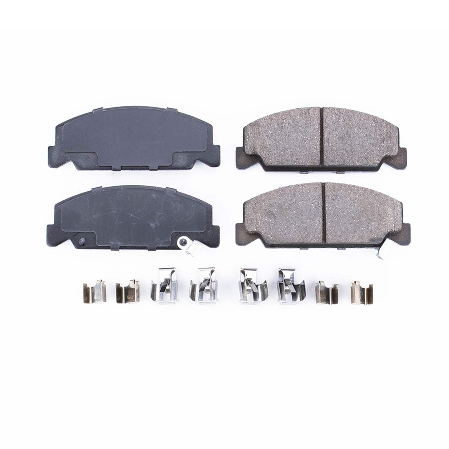 Power Stop 90-00 Honda Civic Front Z17 Evolution Ceramic Brake Pads w/Hardware 17-273