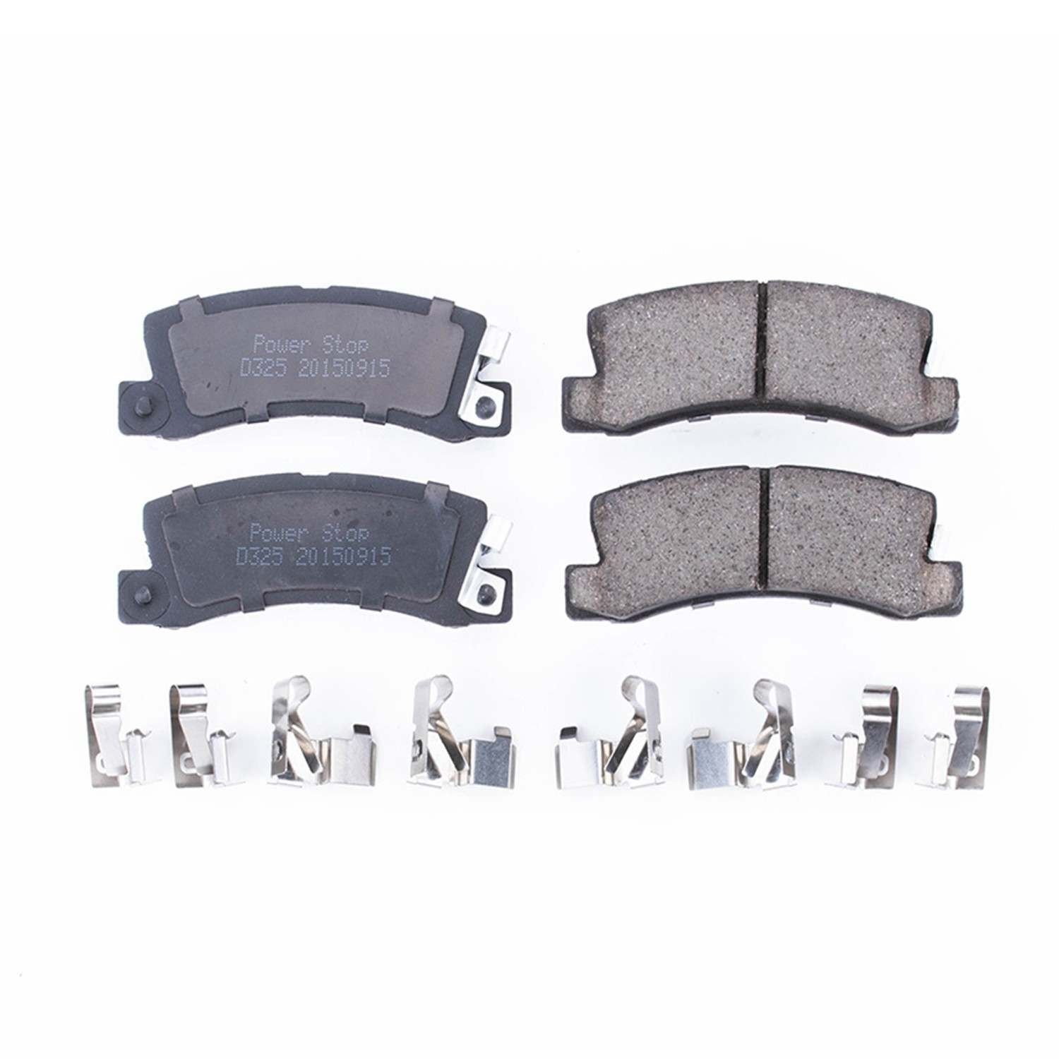Power Stop 90-92 Geo Prizm Rear Z17 Evolution Ceramic Brake Pads w/Hardware 17-325