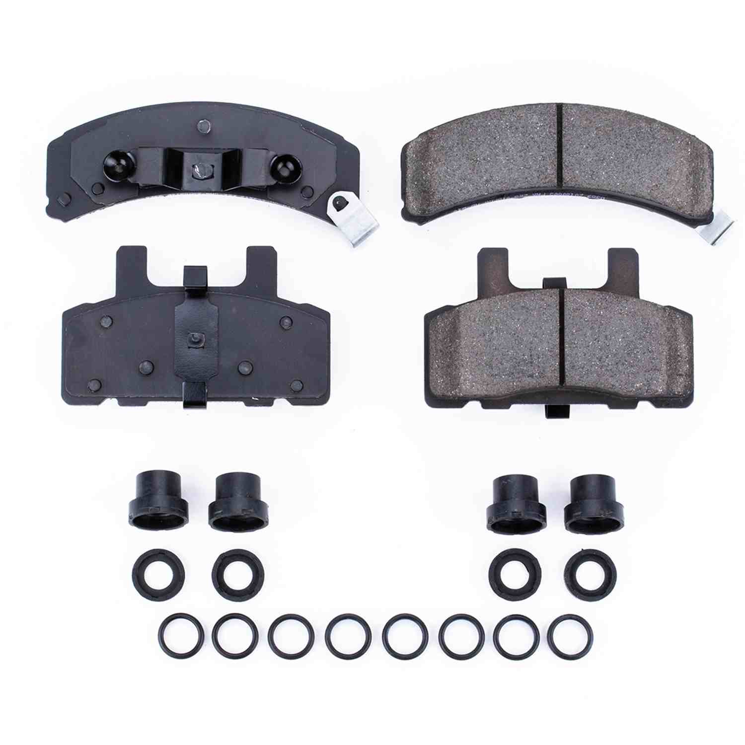 Power Stop 1993 Cadillac 60 Special Front Z17 Evolution Ceramic Brake Pads w/Hardware 17-369