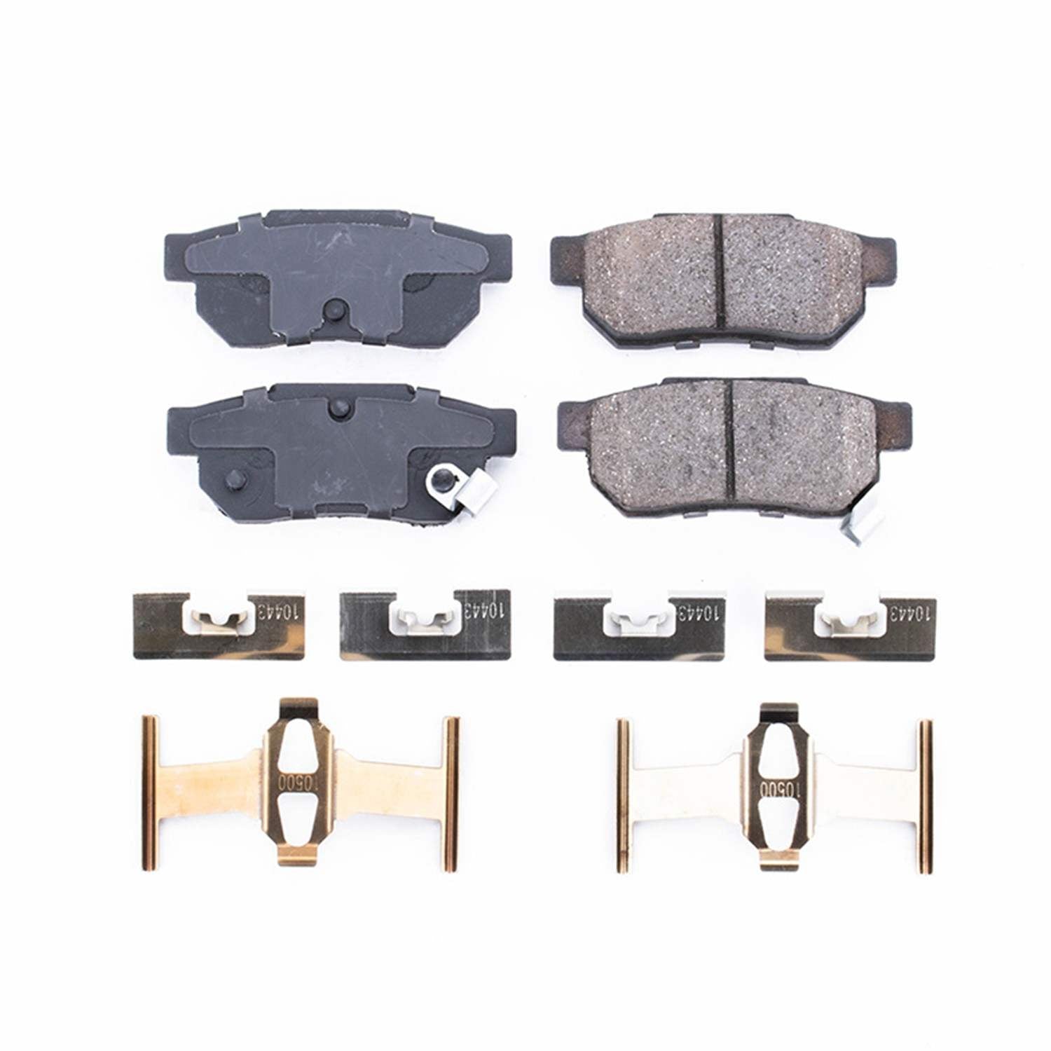 Power Stop 86-01 Acura Integra Rear Z17 Evolution Ceramic Brake Pads w/Hardware 17-374