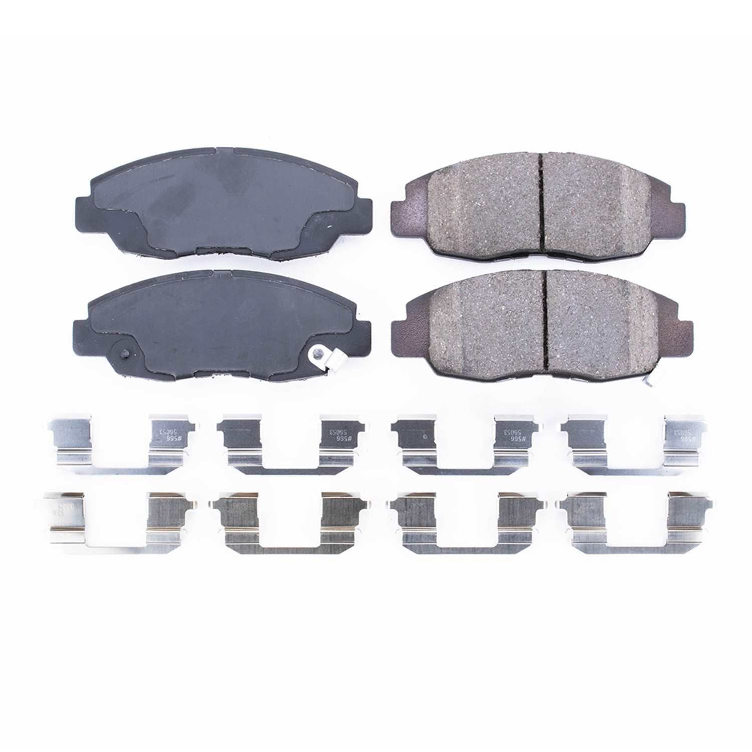 Power Stop 97-99 Acura CL Front Z17 Evolution Ceramic Brake Pads w/Hardware 17-465