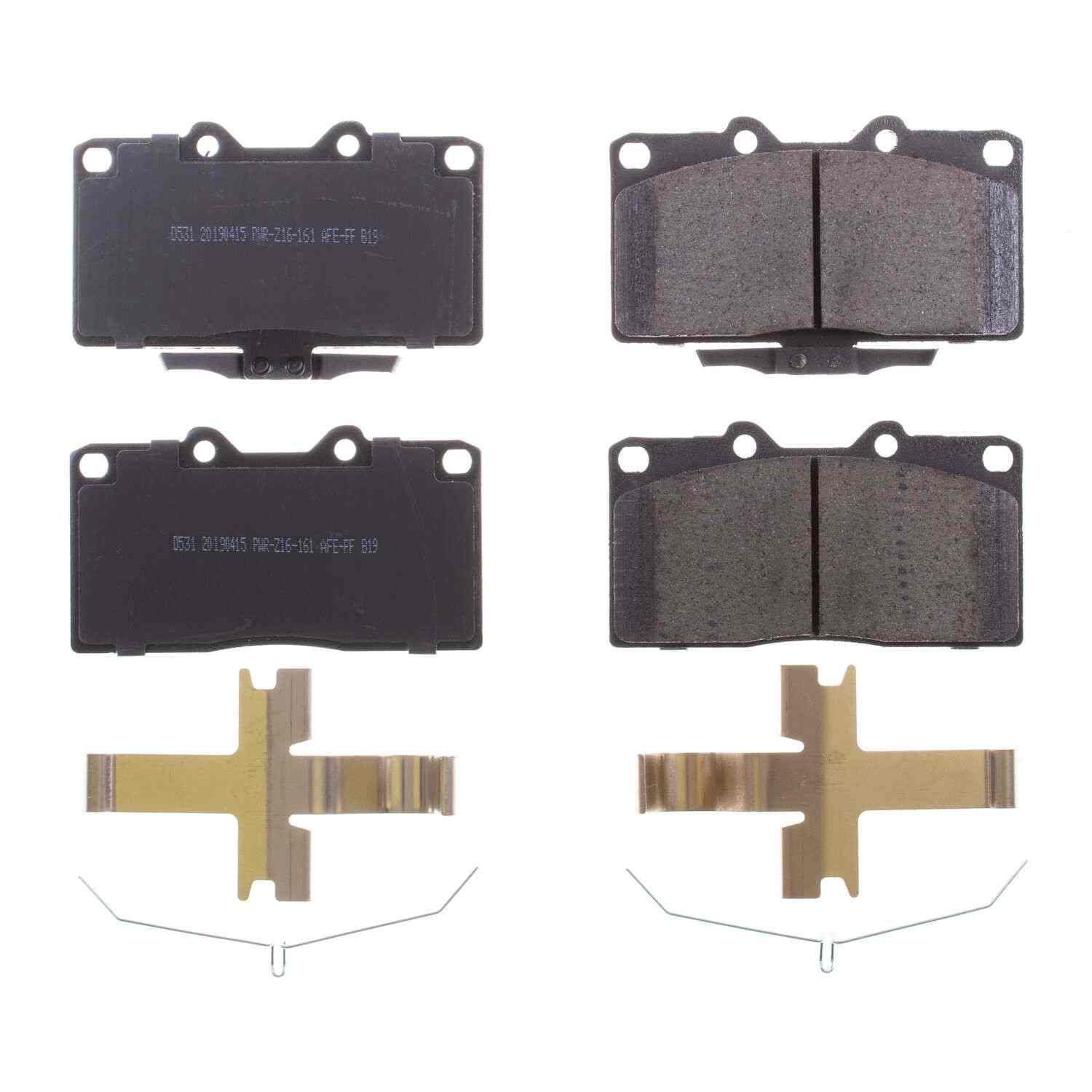 Power Stop 91-96 Dodge Stealth Front Z17 Evolution Ceramic Brake Pads w/Hardware 17-531