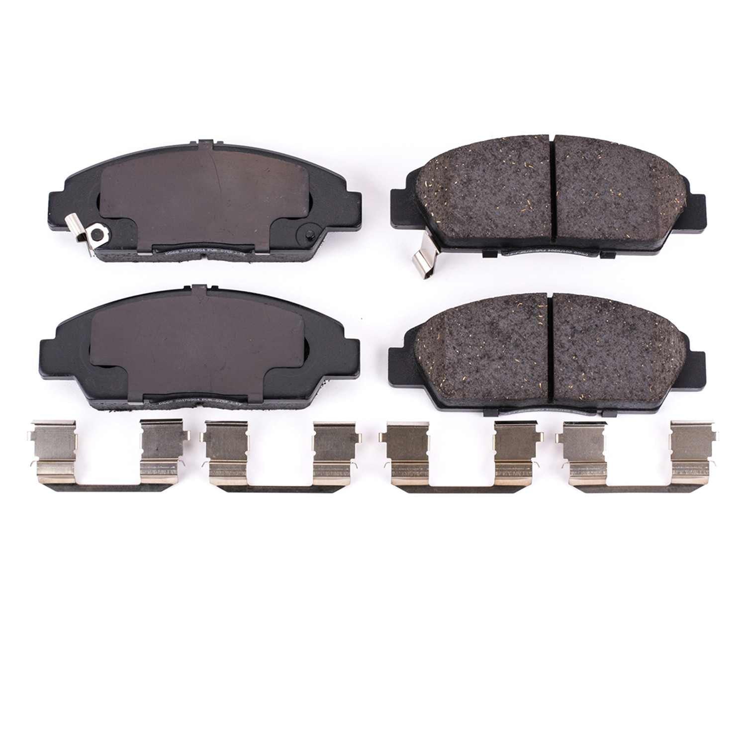 Power Stop 92-96 Honda Prelude Front Z17 Evolution Ceramic Brake Pads w/Hardware 17-568
