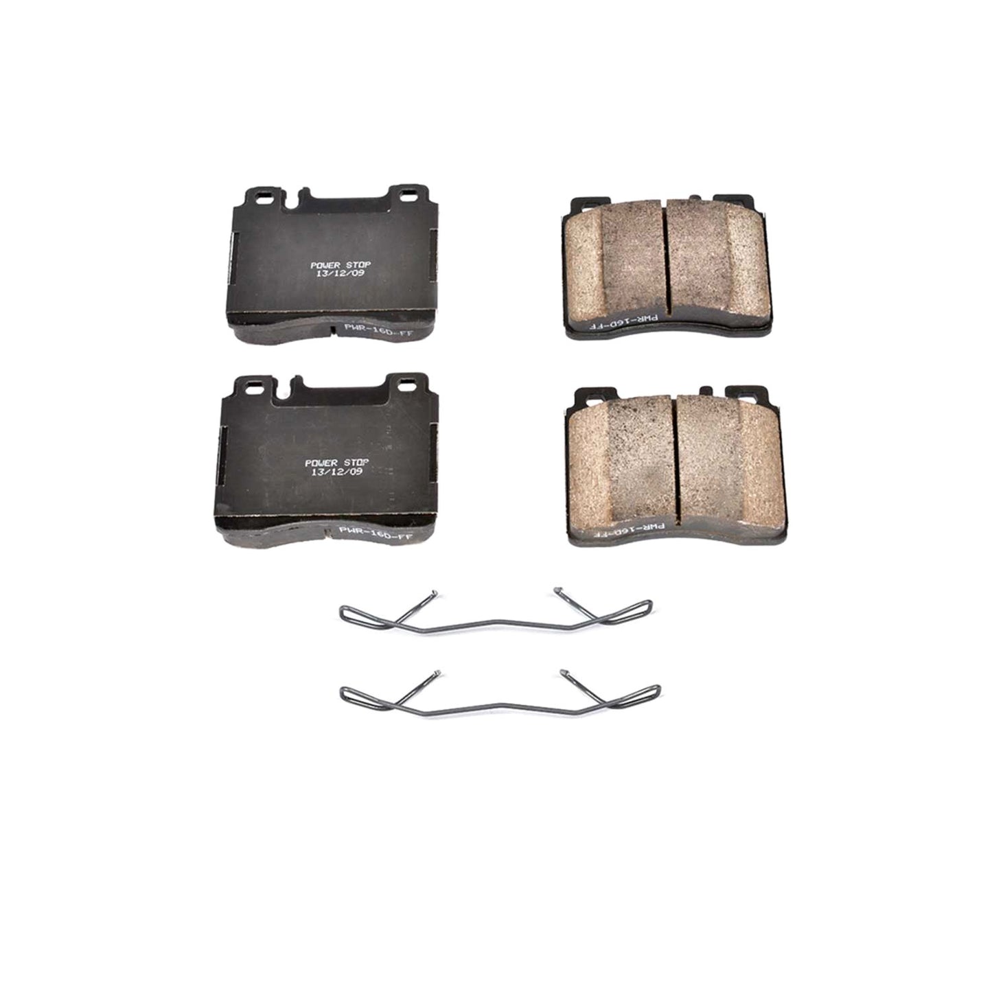 Power Stop 91-93 Mercedes-Benz 300SE Front Z17 Evolution Ceramic Brake Pads w/Hardware 17-577