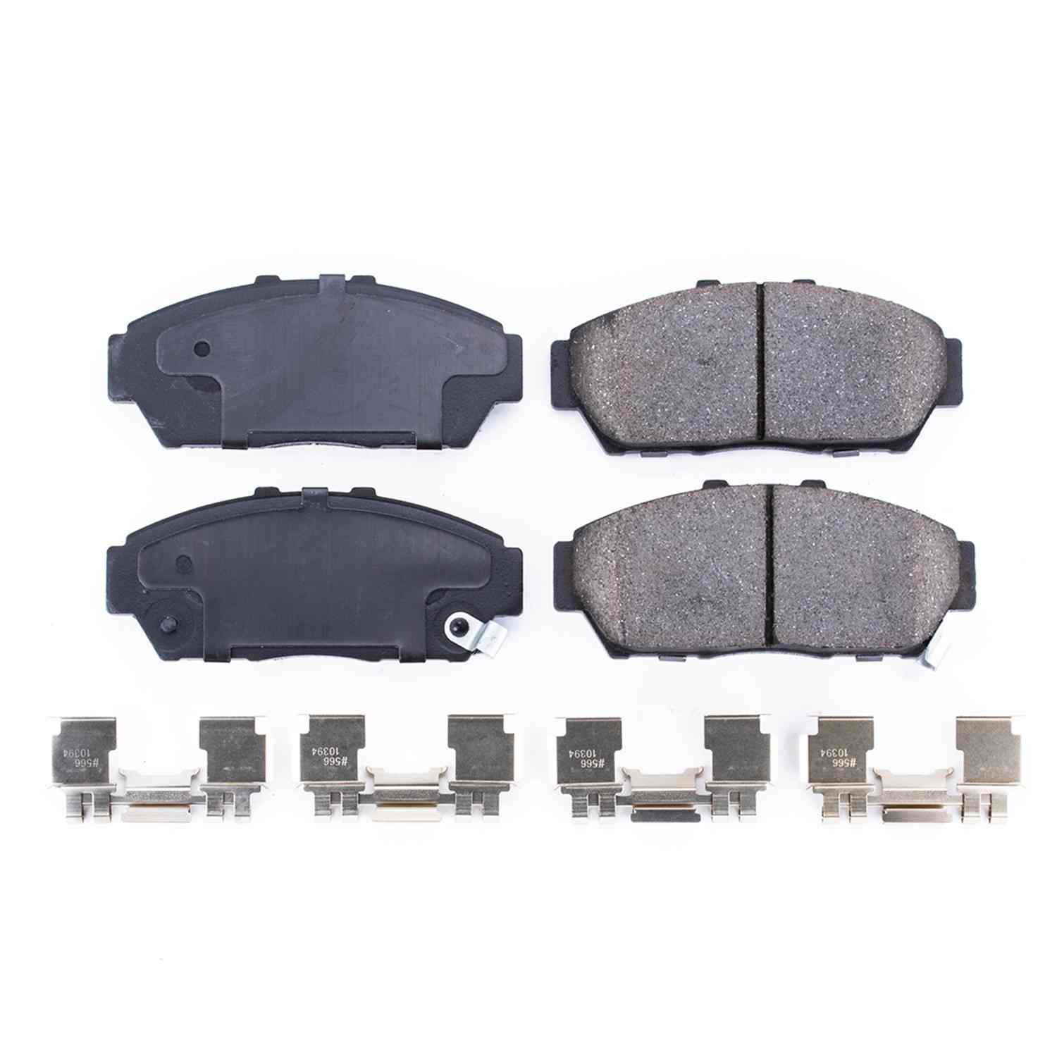 Power Stop 94-01 Acura Integra Front Z17 Evolution Ceramic Brake Pads w/Hardware 17-617