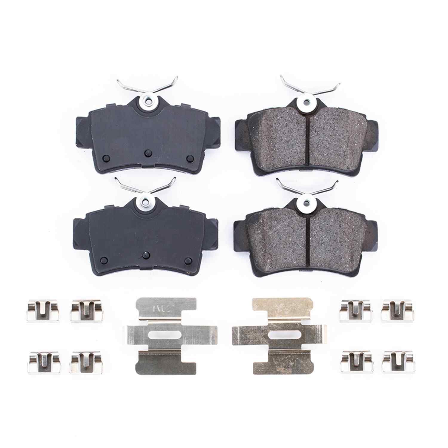 Power Stop 94-01 Ford Mustang Rear Z17 Evolution Ceramic Brake Pads w/Hardware 17-627A