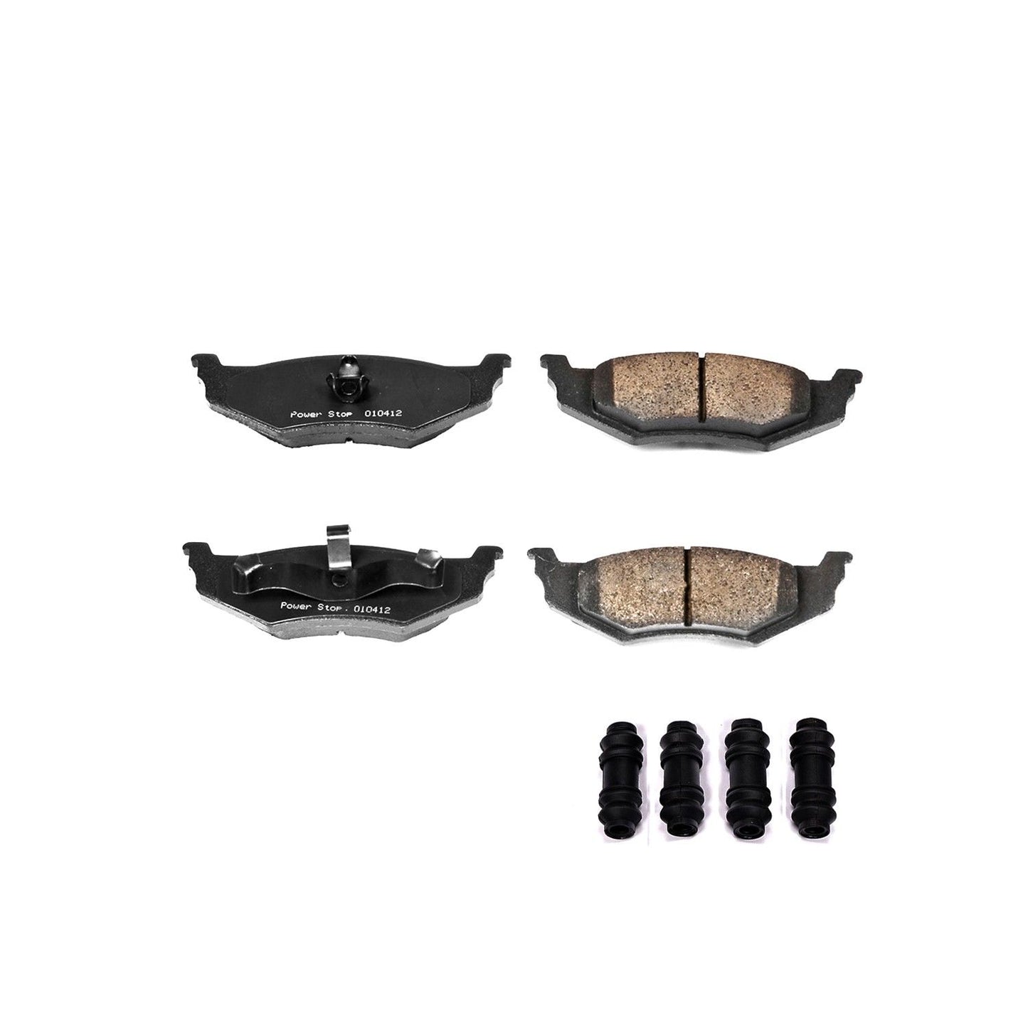Power Stop 99-04 Chrysler 300M Rear Z17 Evolution Ceramic Brake Pads w/Hardware 17-641