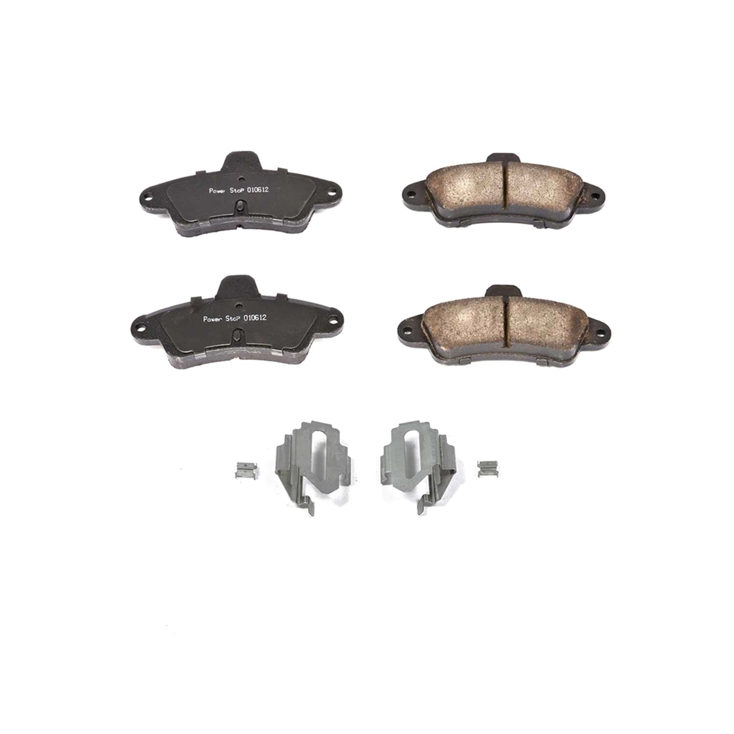 Power Stop 95-00 Ford Contour Rear Z17 Evolution Ceramic Brake Pads w/Hardware 17-661