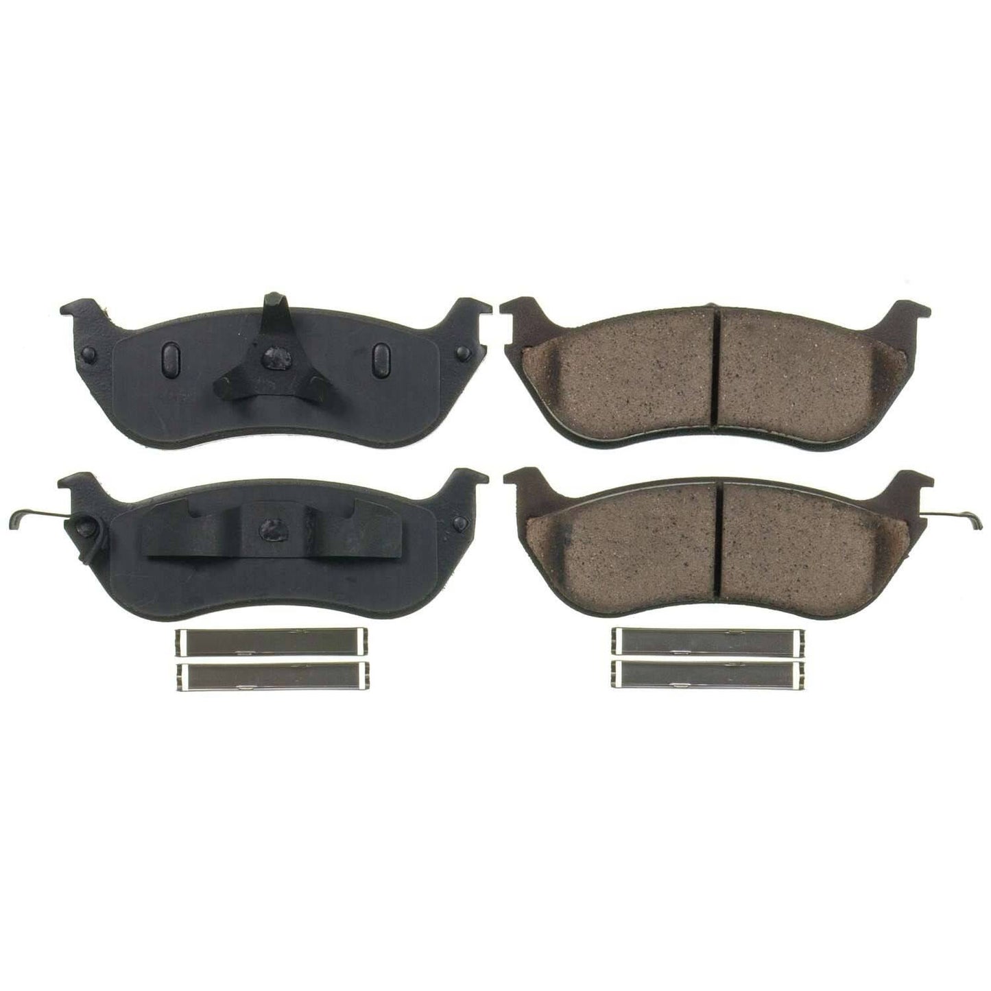 Power Stop 96-02 Ford Crown Victoria Rear Z17 Evolution Ceramic Brake Pads w/Hardware 17-674