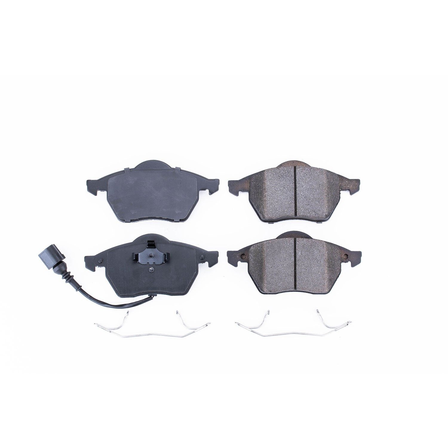 Power Stop 00-06 Audi TT Front Z17 Evolution Ceramic Brake Pads w/Hardware 17-687A