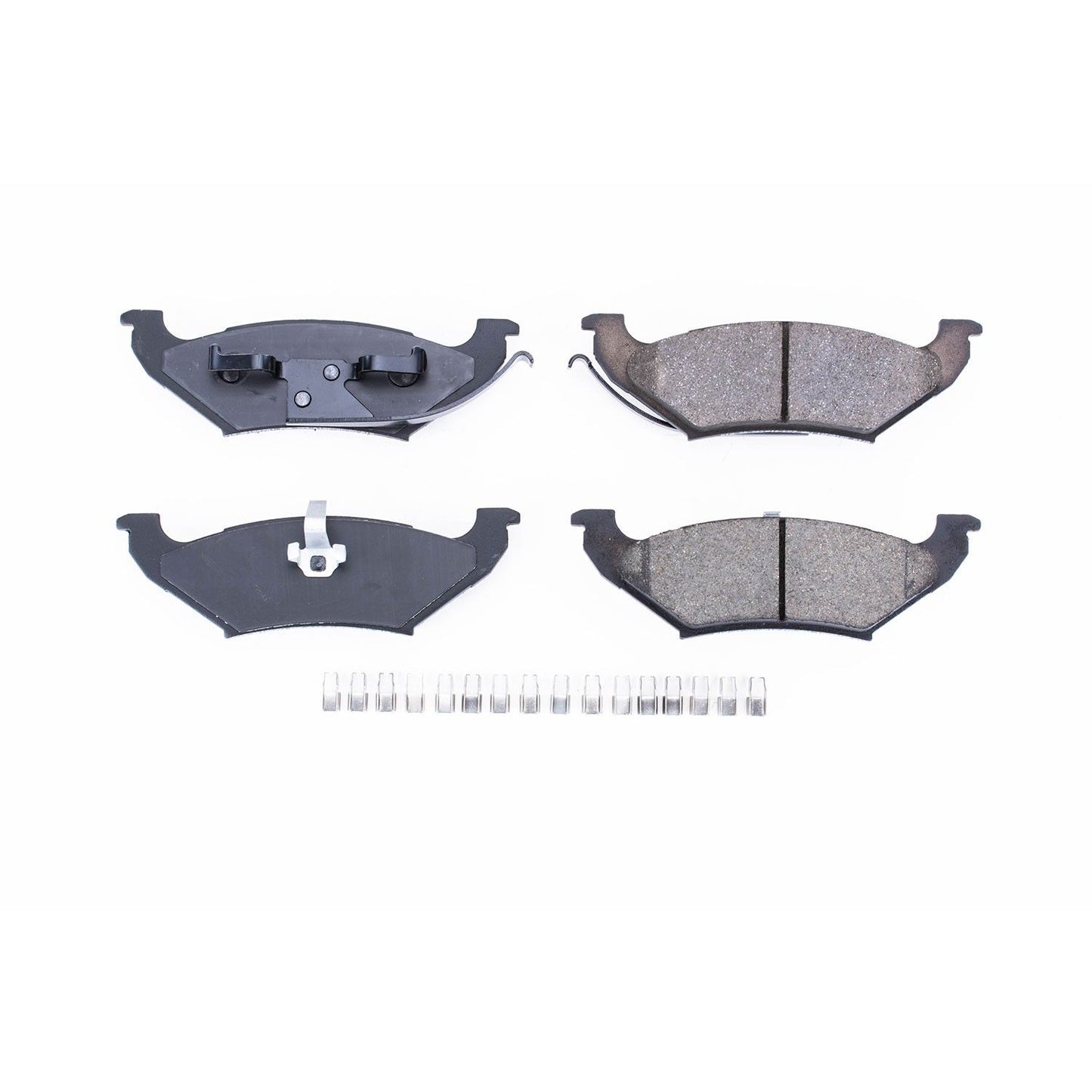 Power Stop 97-00 Chrysler Town & Country Rear Z17 Evolution Ceramic Brake Pads w/Hardware 17-715