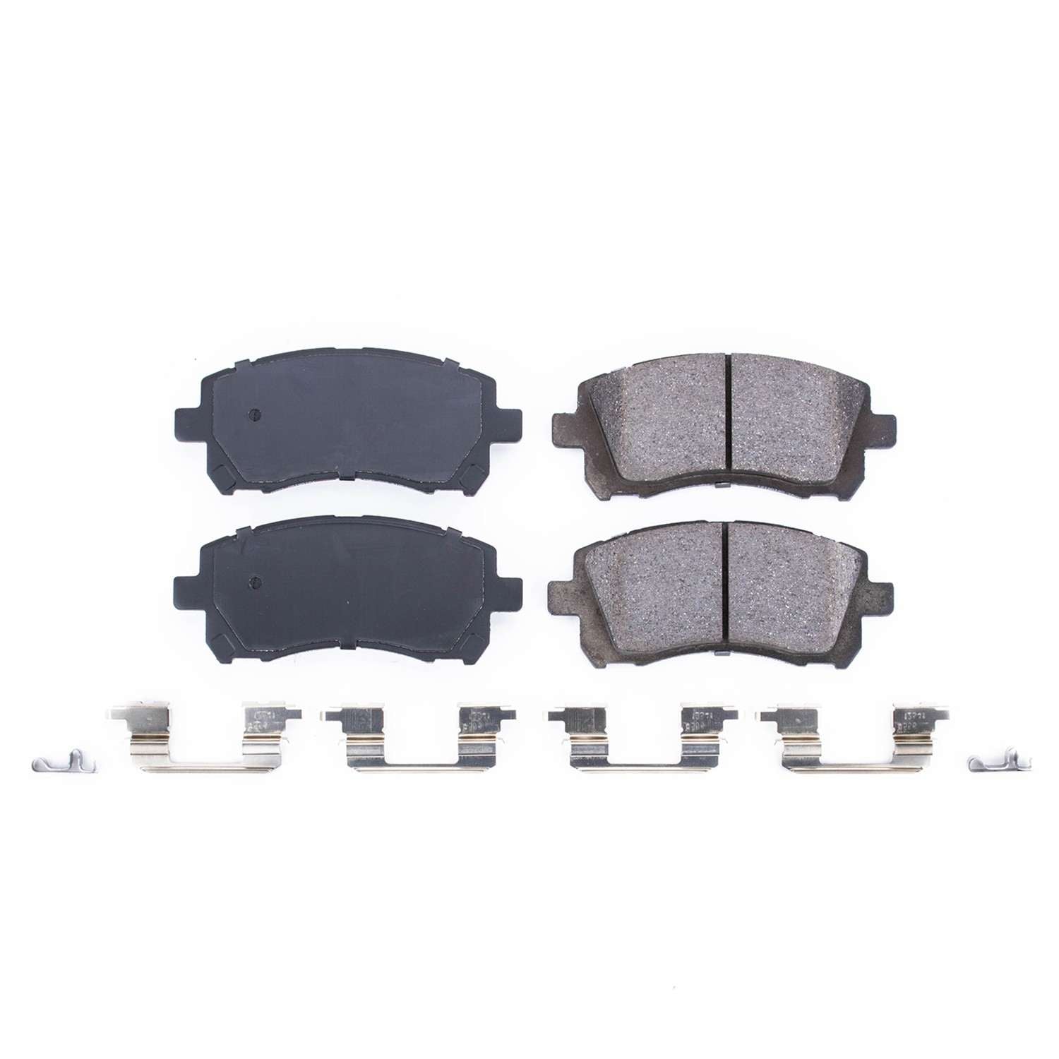 Power Stop 98-02 Subaru Forester Front Z17 Evolution Ceramic Brake Pads w/Hardware 17-721