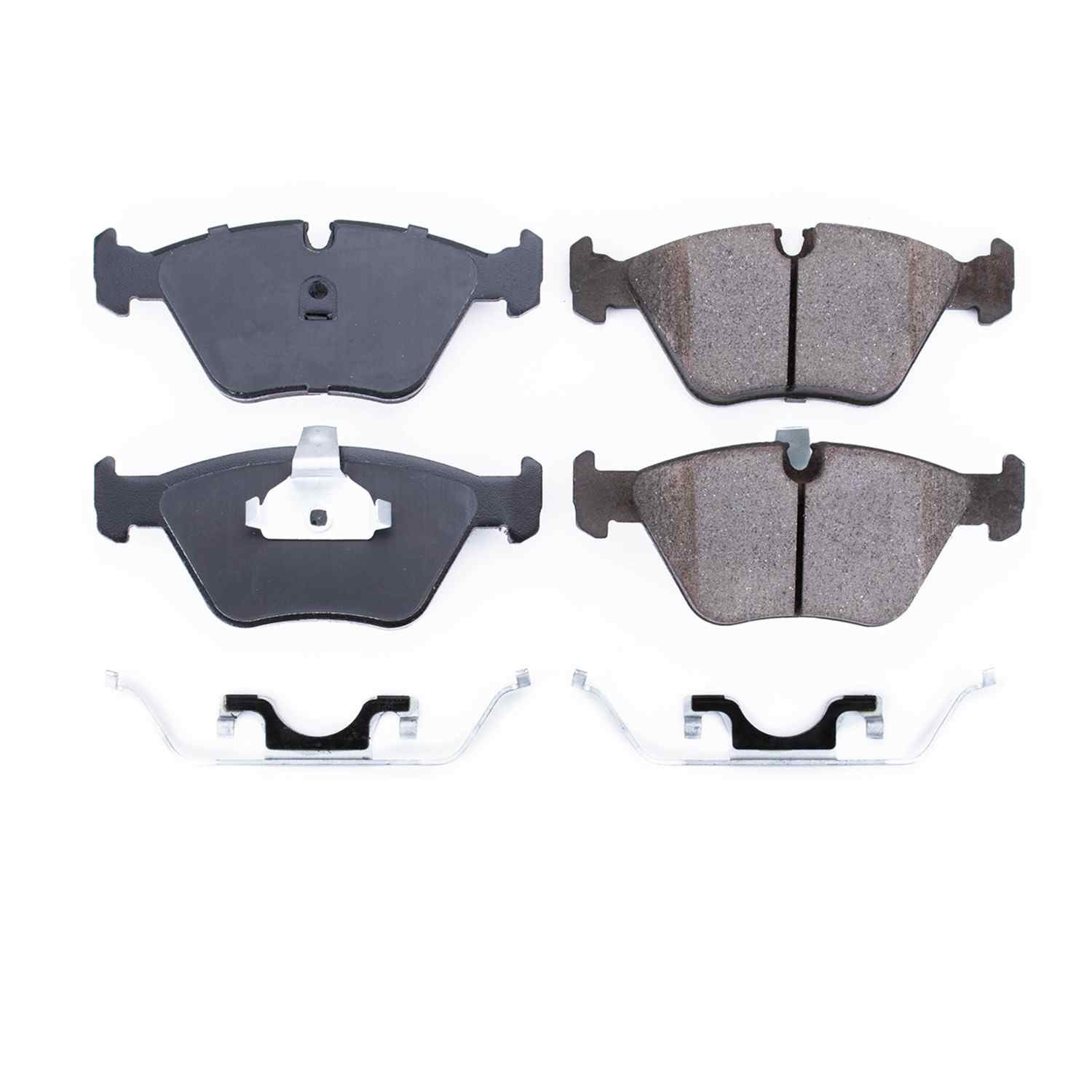 Power Stop 01-05 BMW 525i Front Z17 Evolution Ceramic Brake Pads w/Hardware 17-725