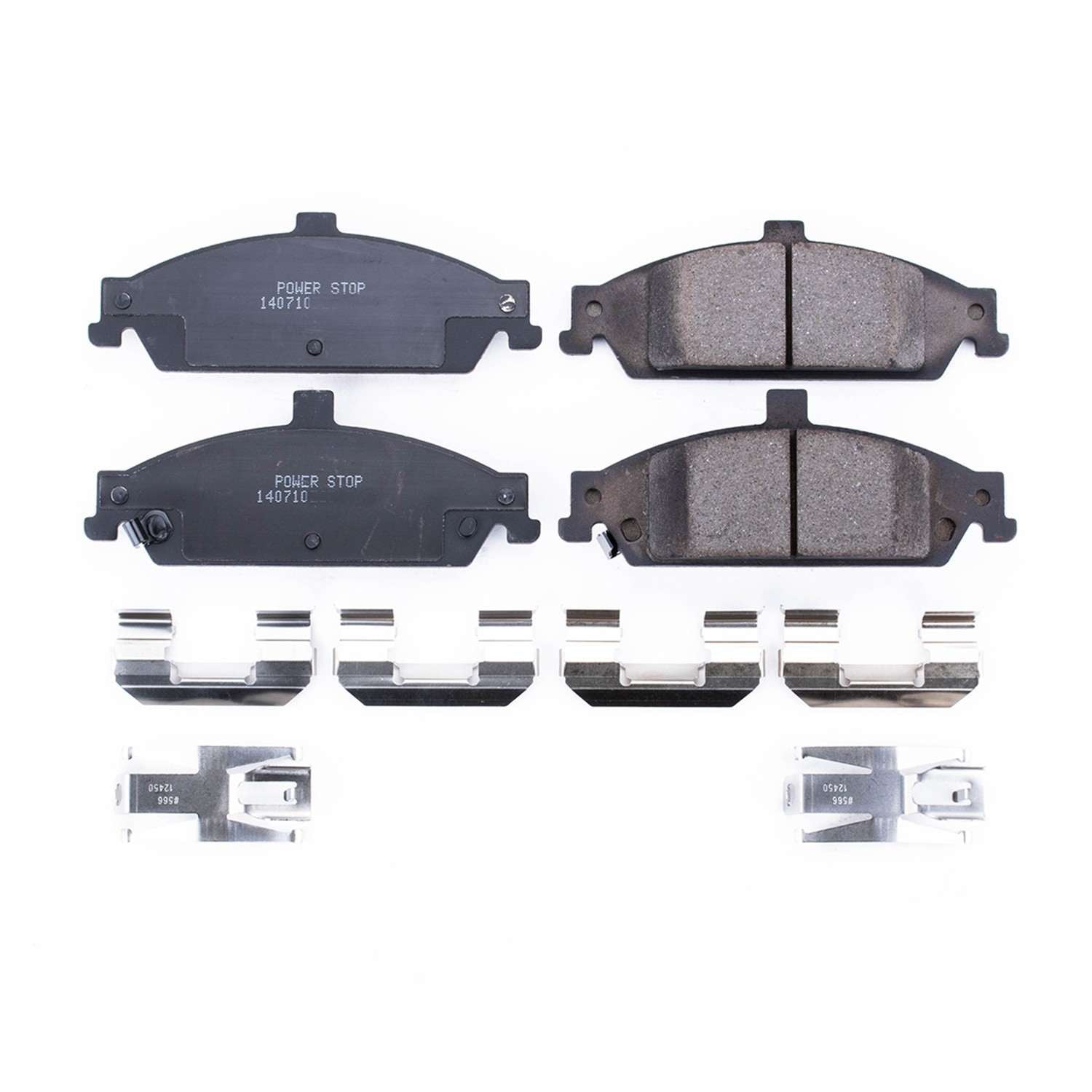Power Stop 04-05 Chevrolet Classic Front Z17 Evolution Ceramic Brake Pads w/Hardware 17-727