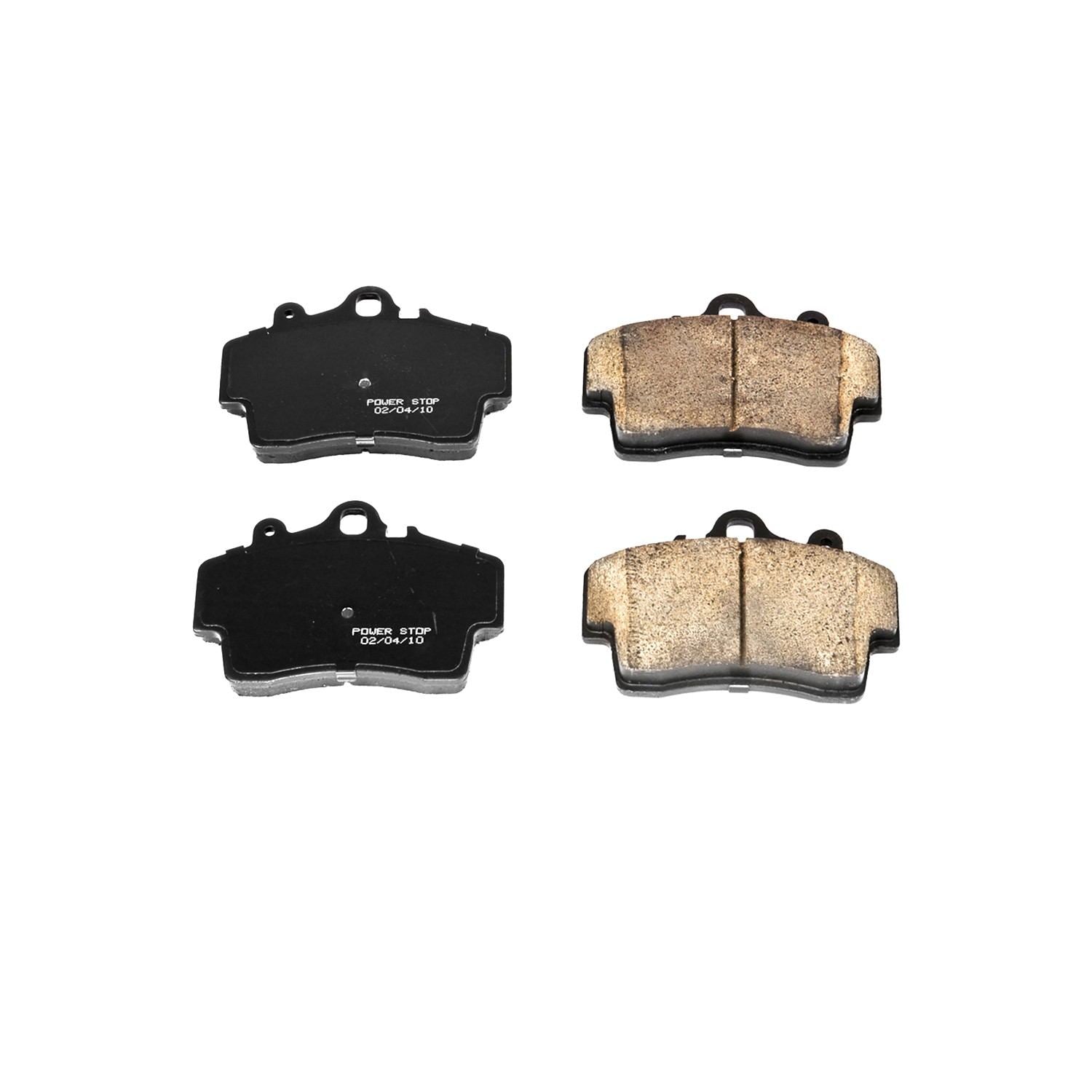 Power Stop 97-08 Porsche Boxster Front Z17 Evolution Ceramic Brake Pads w/Hardware 17-737