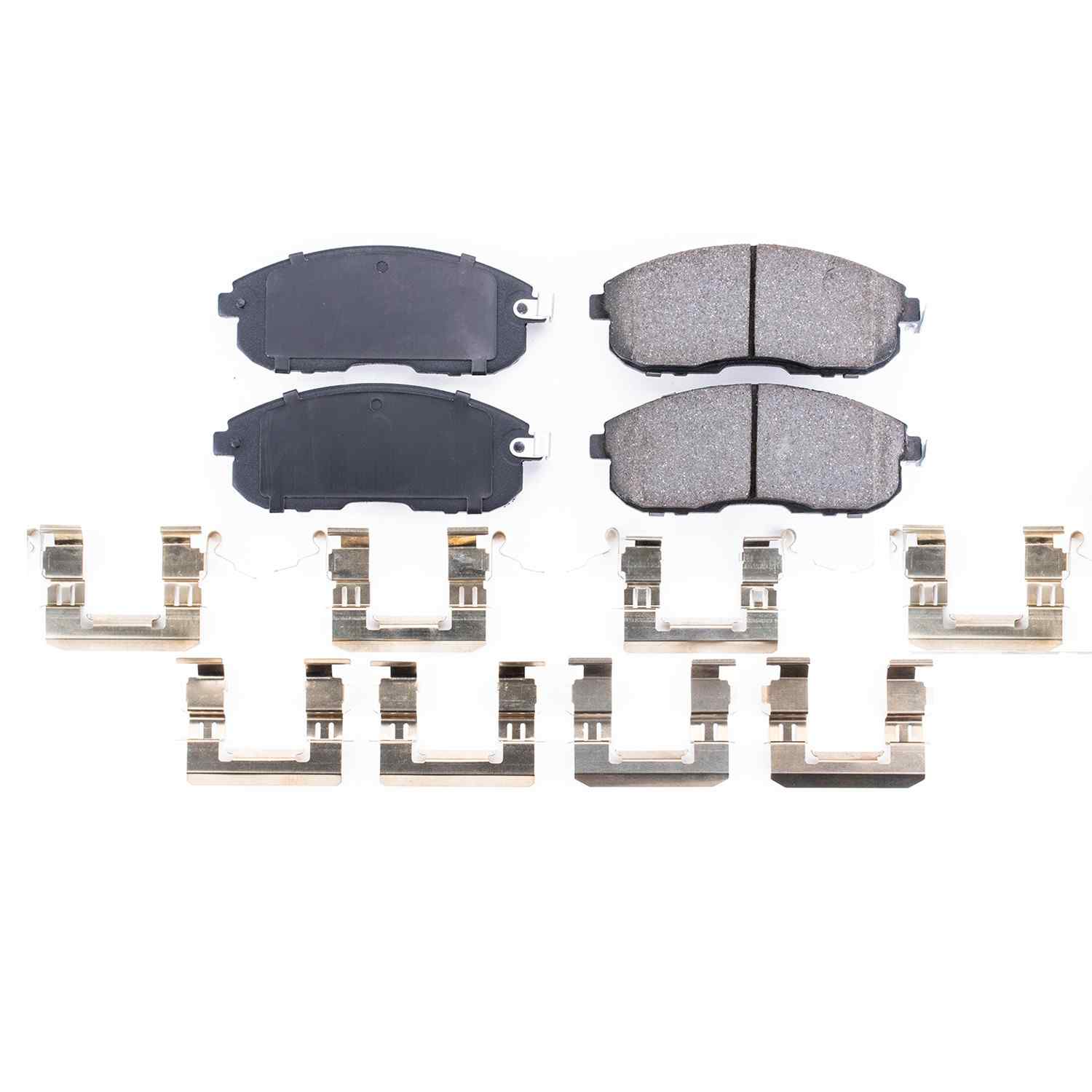 Power Stop 02-04 Infiniti I35 Front Z17 Evolution Ceramic Brake Pads w/Hardware 17-815A