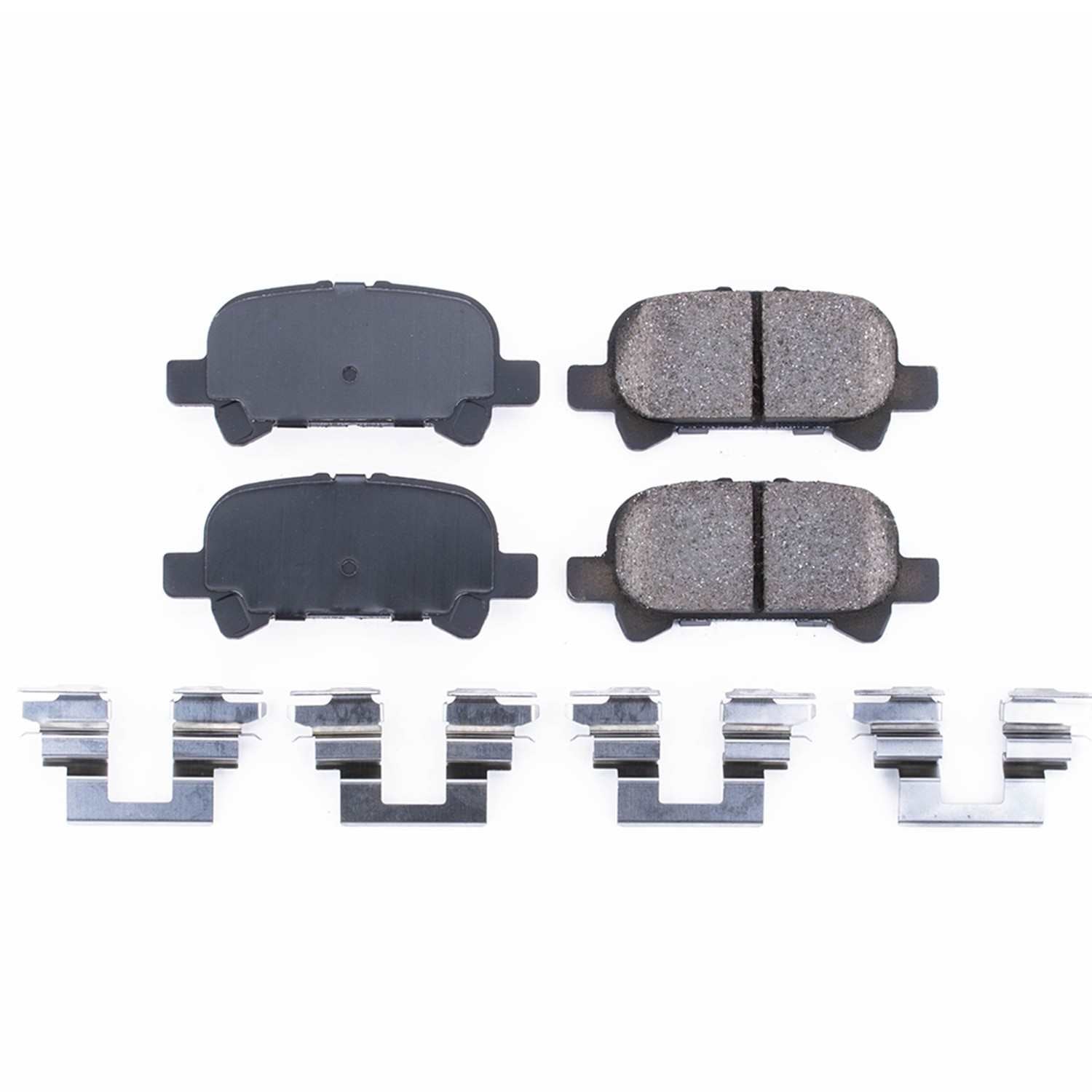 Power Stop 00-07 Toyota Avalon Rear Z17 Evolution Ceramic Brake Pads w/Hardware 17-828