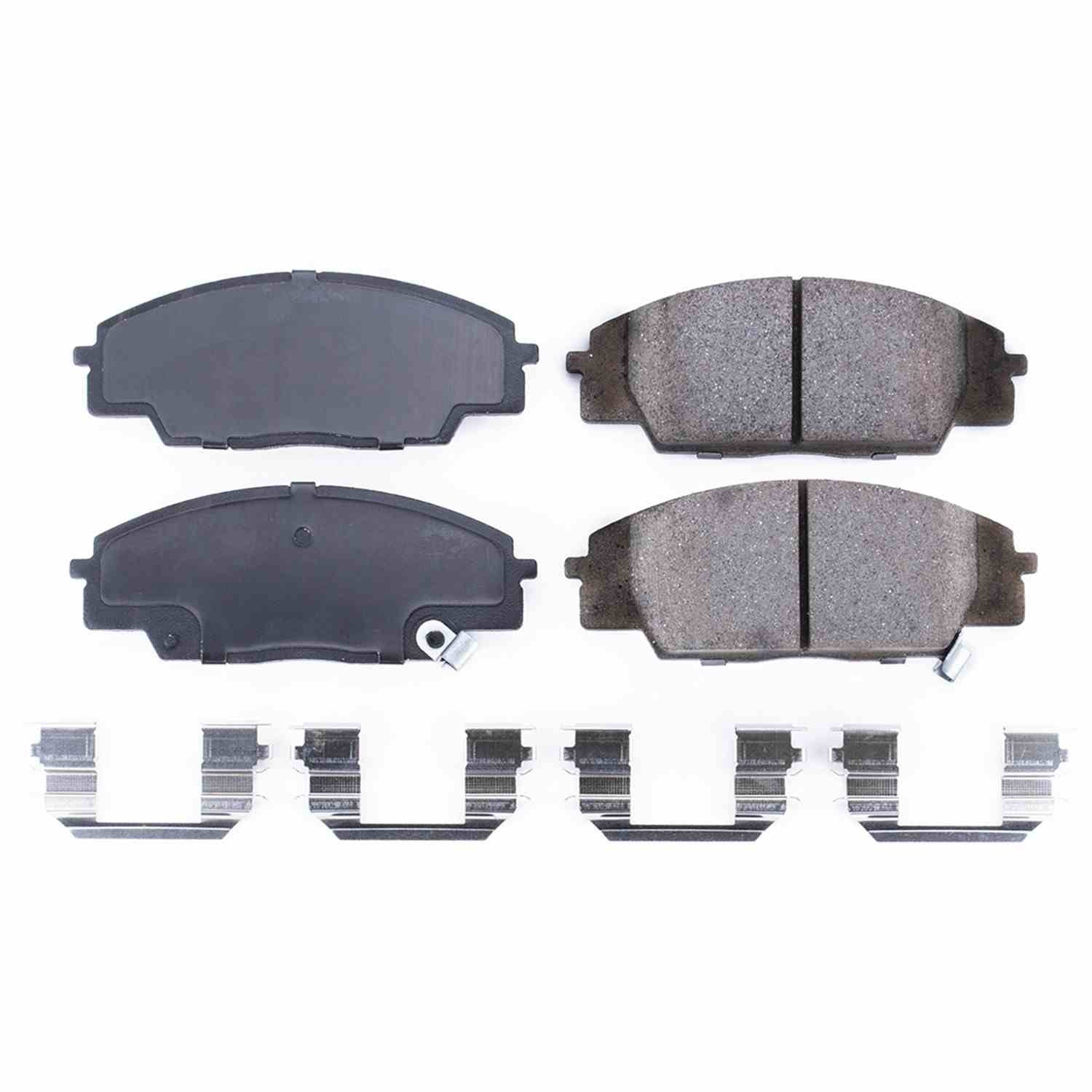 Power Stop 07-10 Acura CSX Front Z17 Evolution Ceramic Brake Pads w/Hardware 17-829