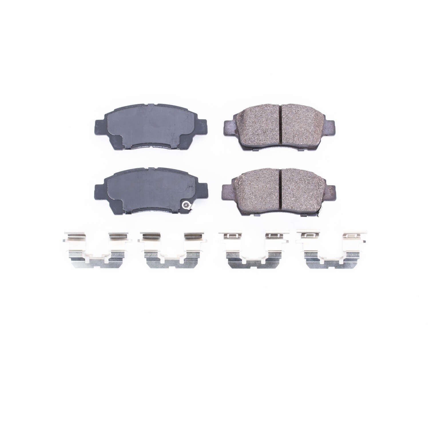 Power Stop 2000 Toyota Echo Front Z17 Evolution Ceramic Brake Pads w/Hardware 17-831