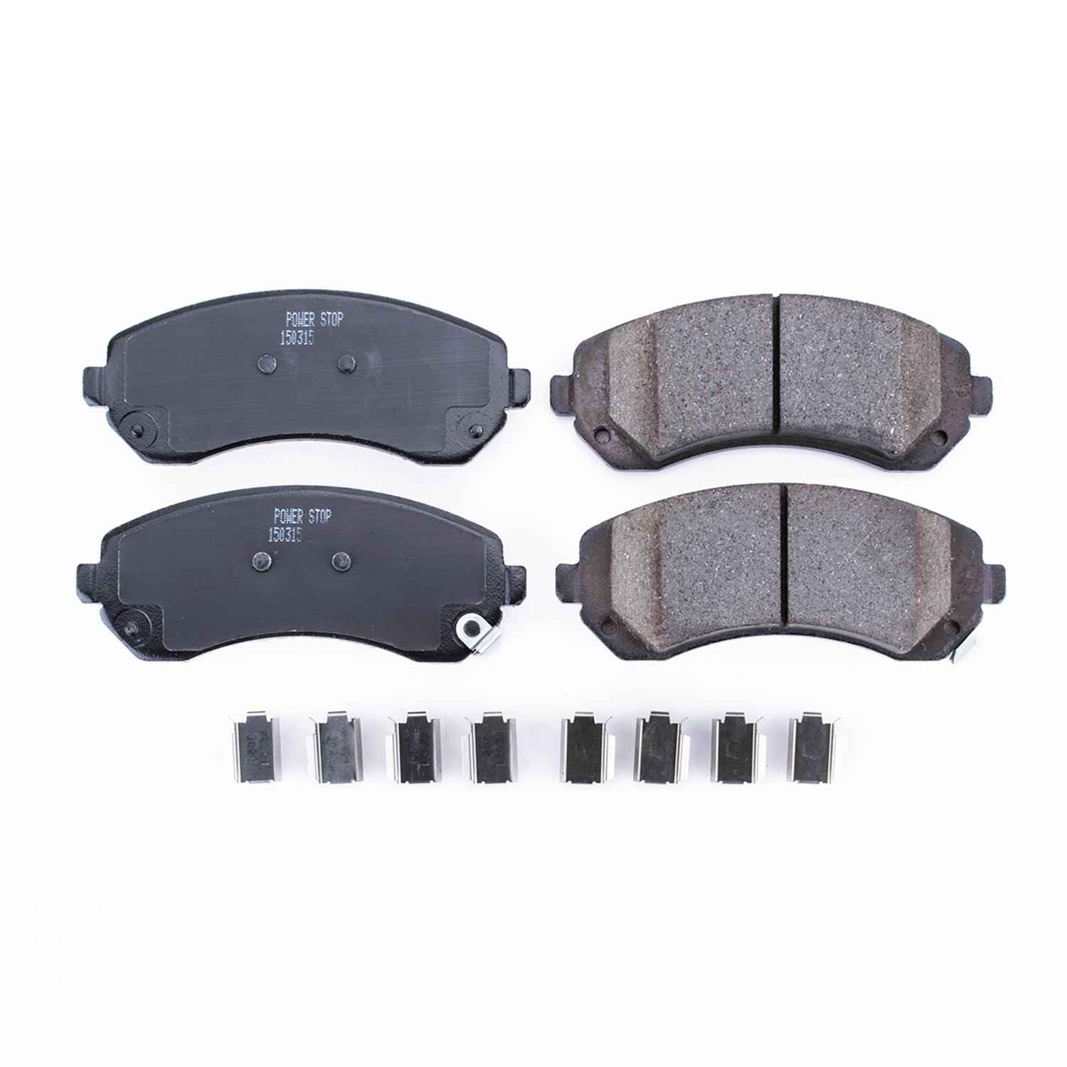 Power Stop 02-07 Buick Rendezvous Front Z17 Evolution Ceramic Brake Pads w/Hardware 17-844