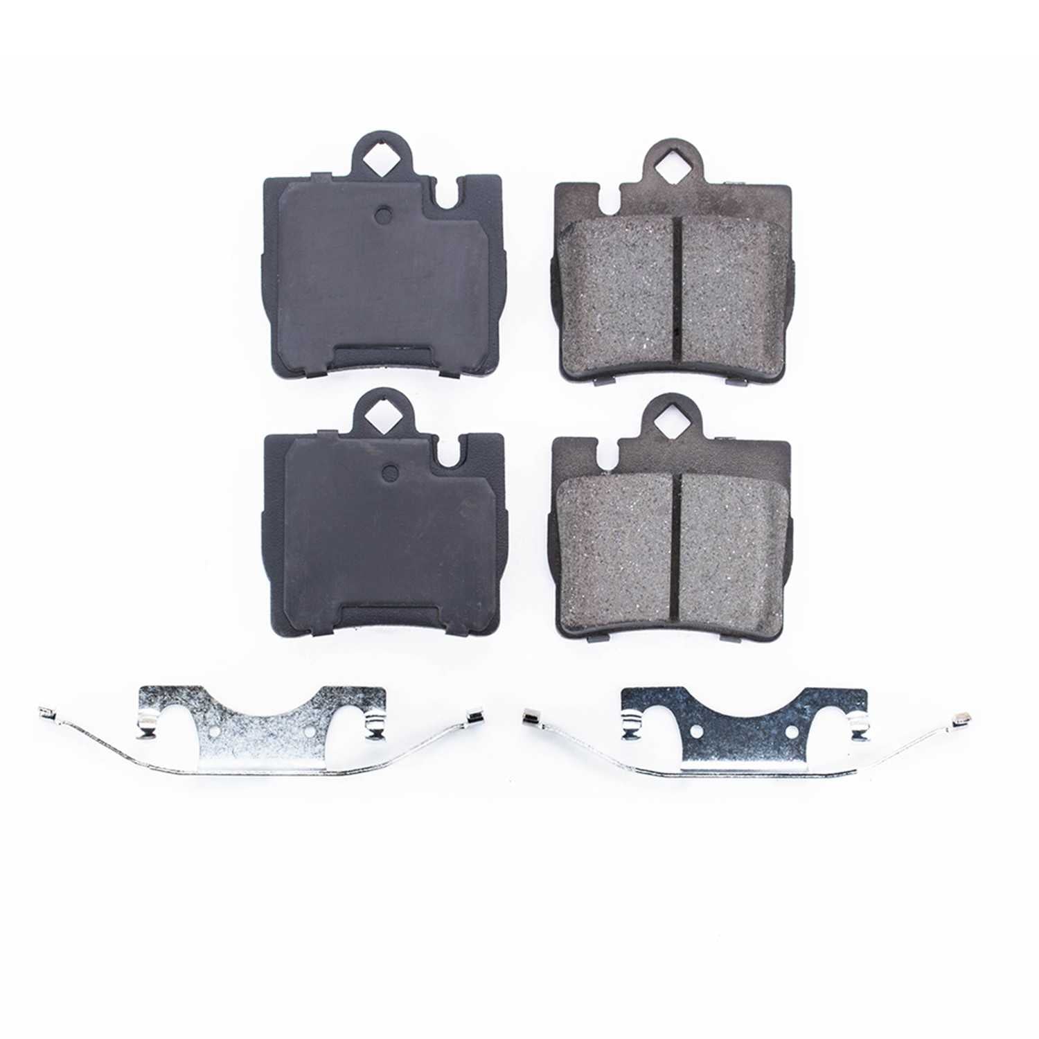 Power Stop 01-02 Mercedes-Benz CL55 AMG Rear Z17 Evolution Ceramic Brake Pads w/Hardware 17-848