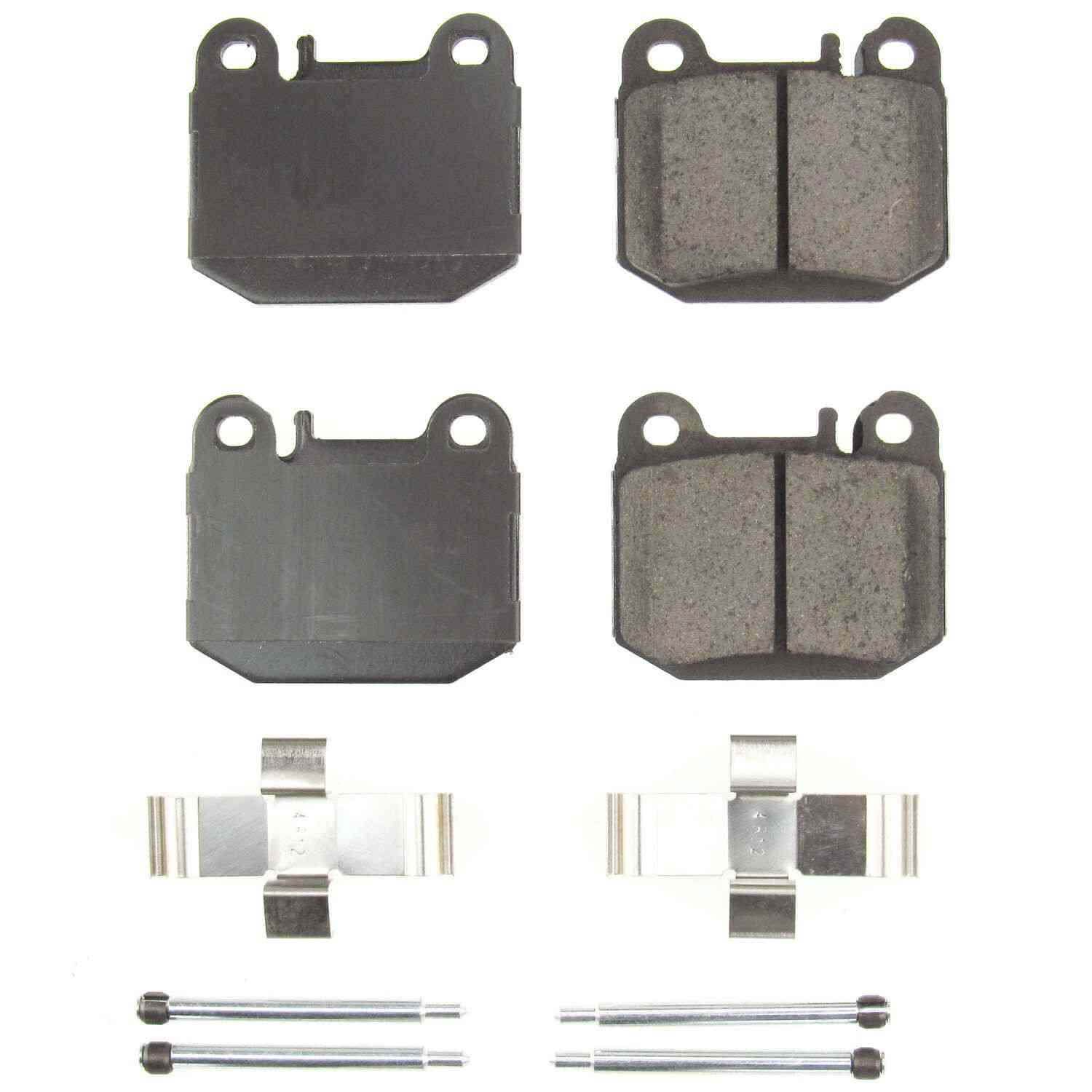 Power Stop 00-03 Mercedes-Benz ML55 AMG Rear Z17 Evolution Ceramic Brake Pads w/Hardware 17-874