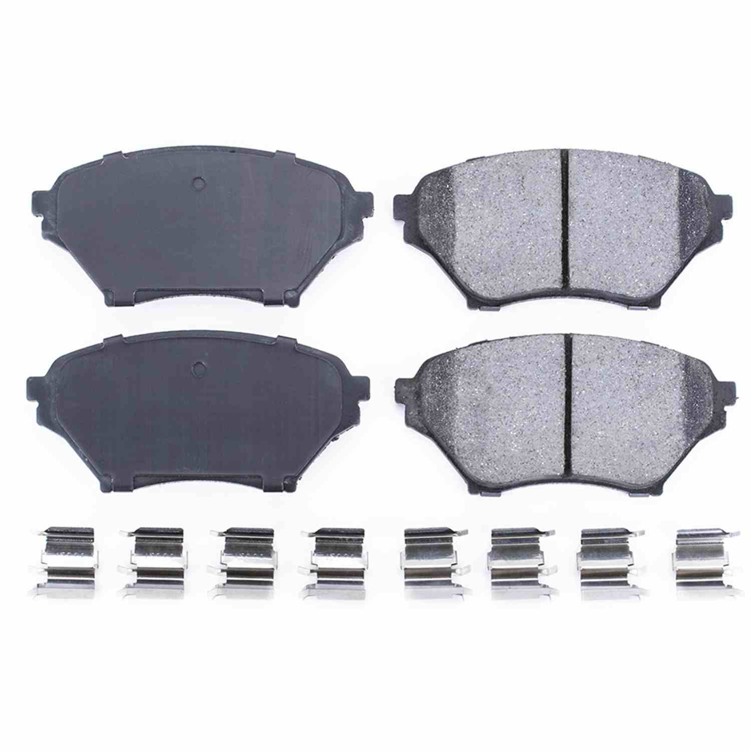 Power Stop 01-05 Mazda Miata Front Z17 Evolution Ceramic Brake Pads w/Hardware 17-890