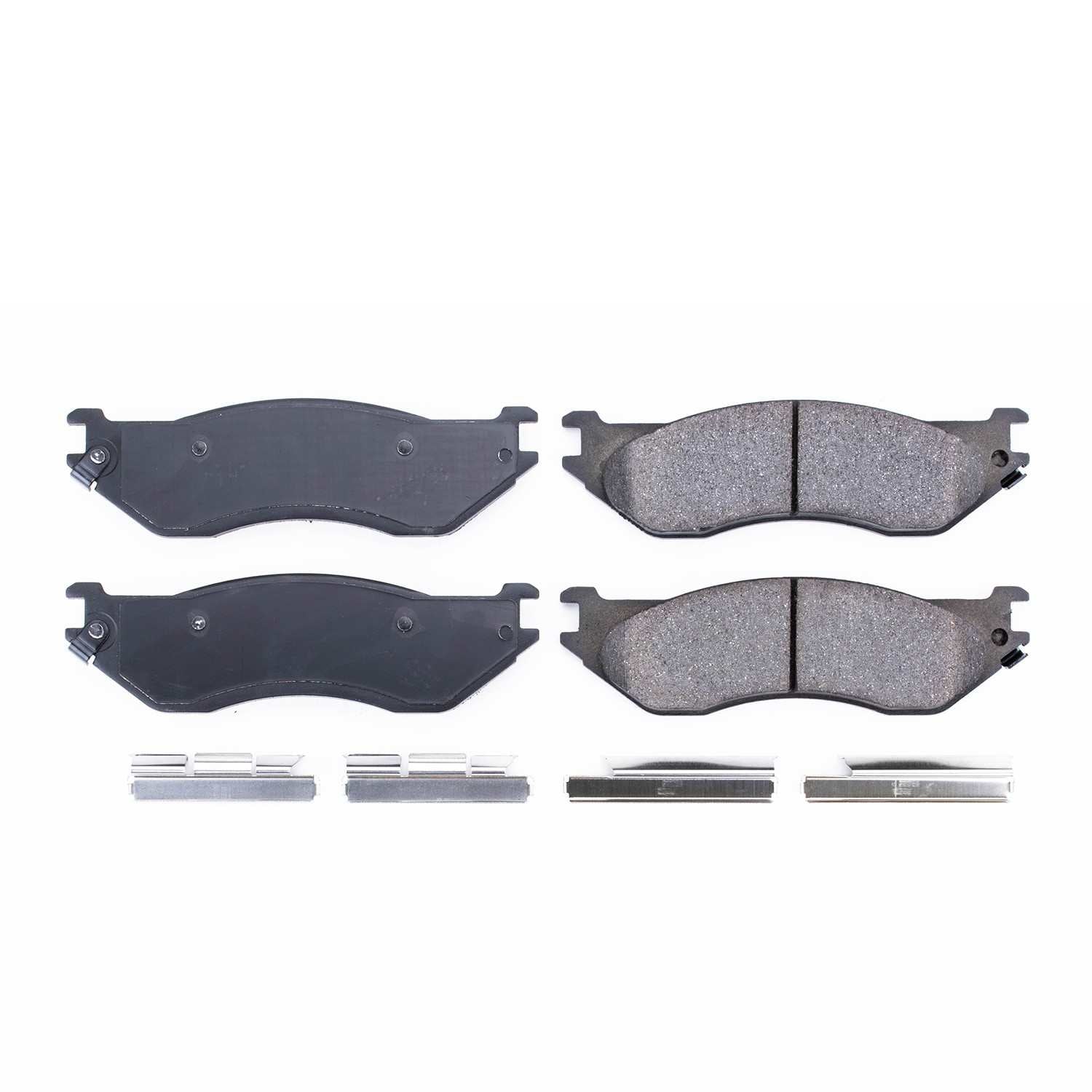 Power Stop 04-06 Dodge Durango Front Z17 Evolution Ceramic Brake Pads w/Hardware 17-897