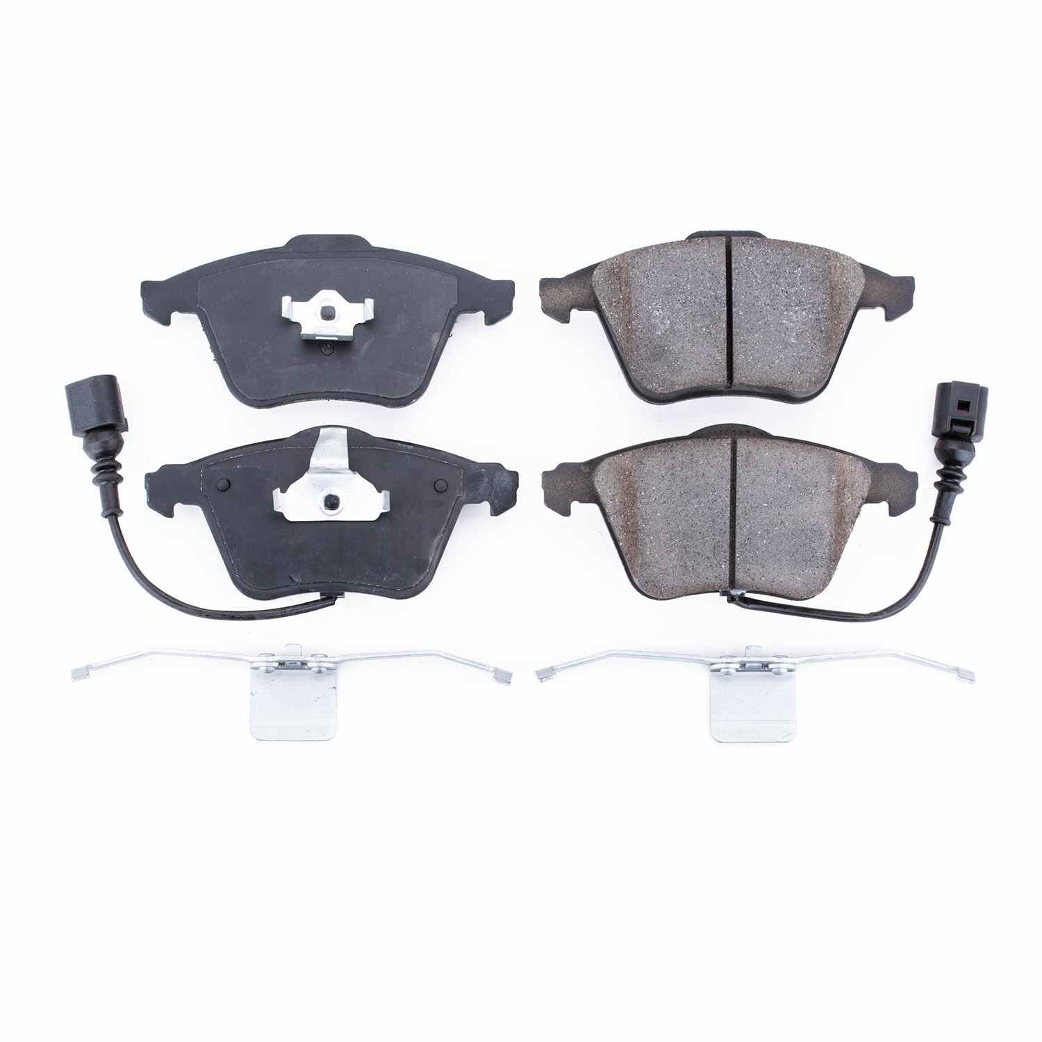 Power Stop 09-11 Volkswagen CC Front Z17 Evolution Ceramic Brake Pads w/Hardware 17-915C