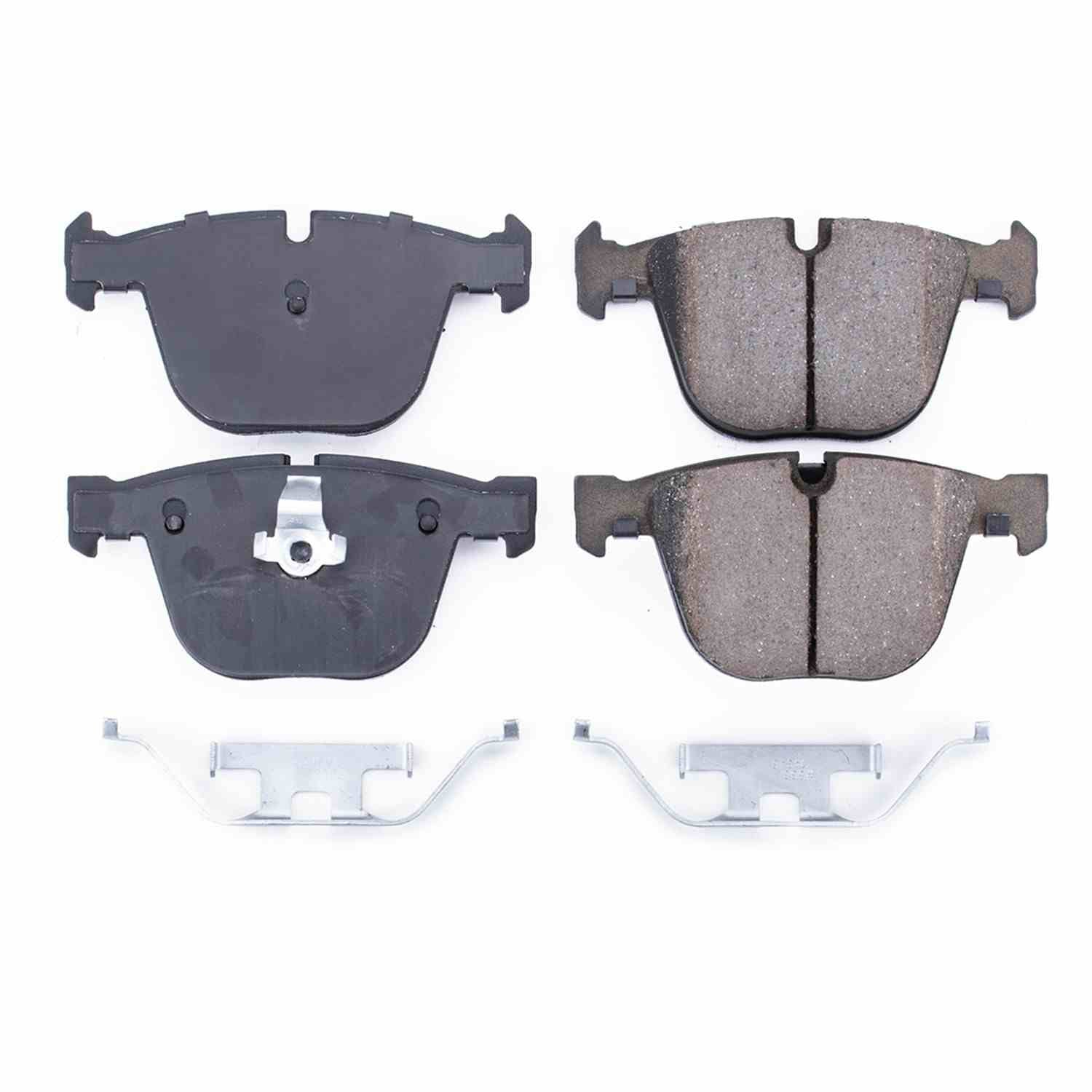 Power Stop 07-18 BMW X5 Rear Z17 Evolution Ceramic Brake Pads w/Hardware 17-919B
