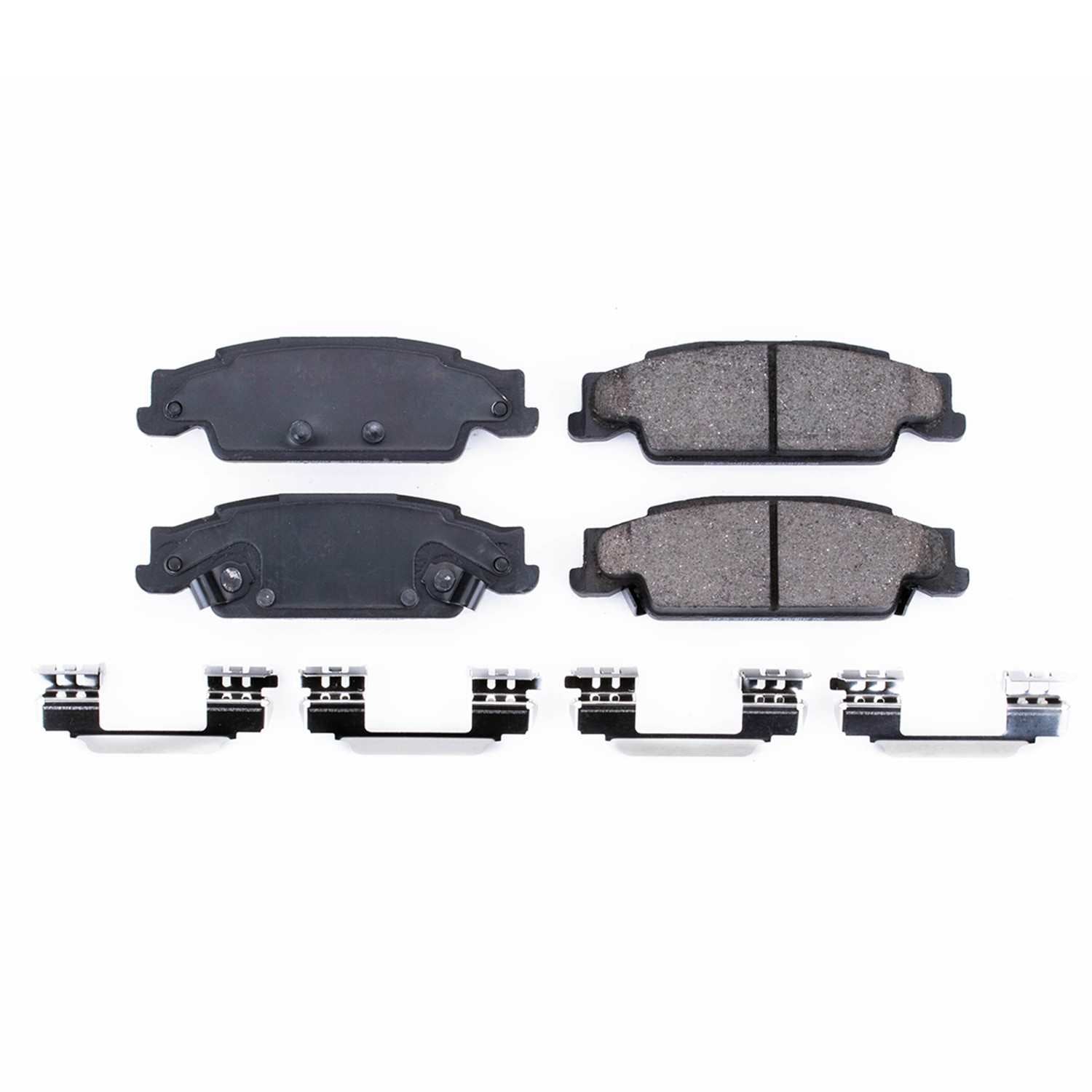 Power Stop 03-07 Cadillac CTS Rear Z17 Evolution Ceramic Brake Pads w/Hardware 17-922