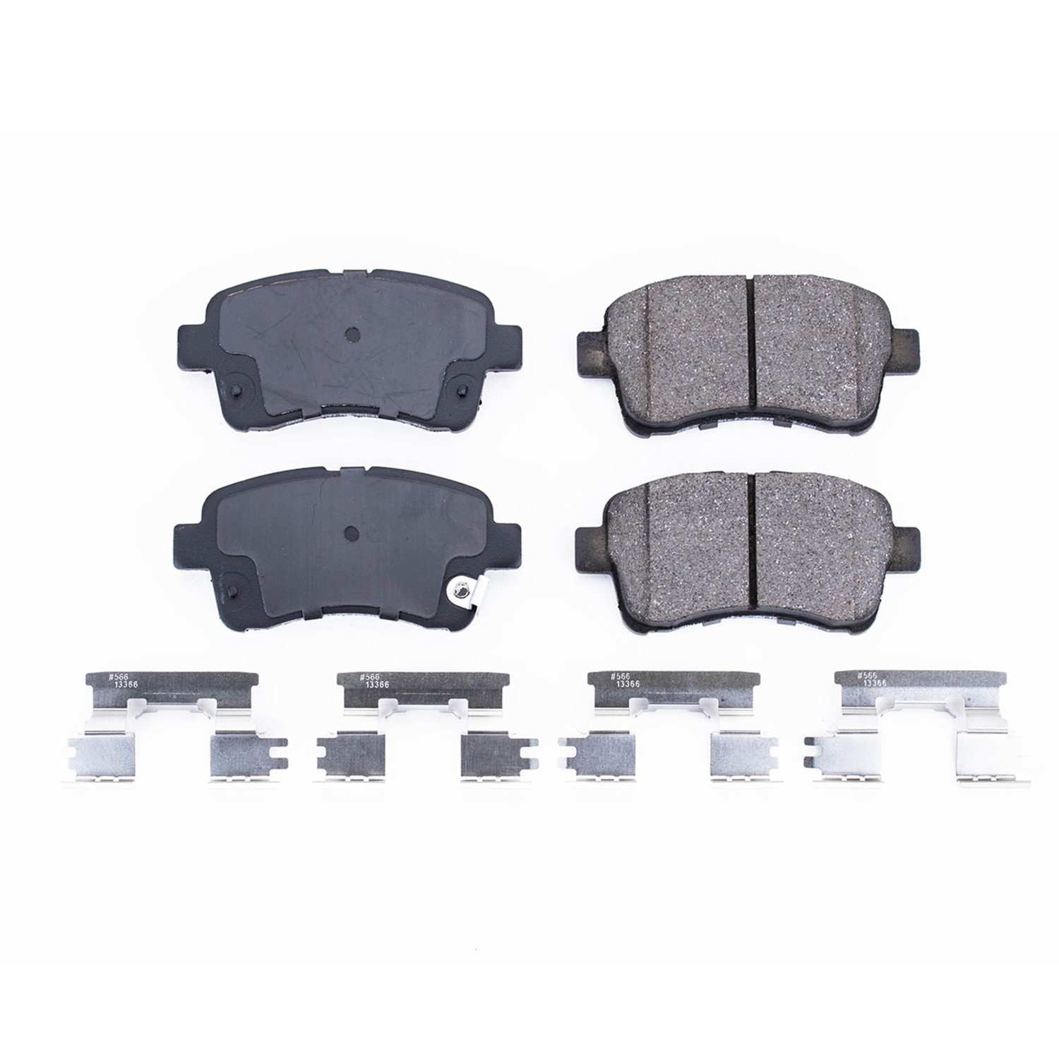 Power Stop 02-05 Suzuki Aerio Front Z17 Evolution Ceramic Brake Pads w/Hardware 17-937