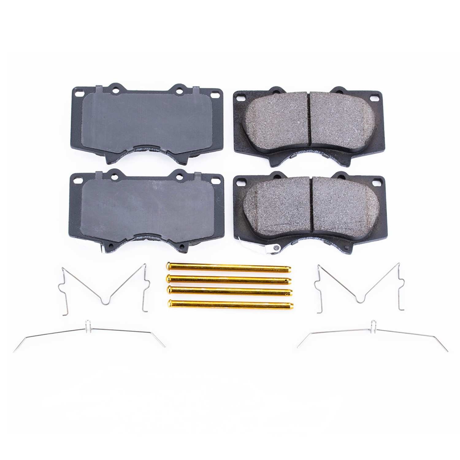 Power Stop 10-19 Toyota 4Runner Front Z17 Evolution Ceramic Brake Pads w/Hardware 17-976B
