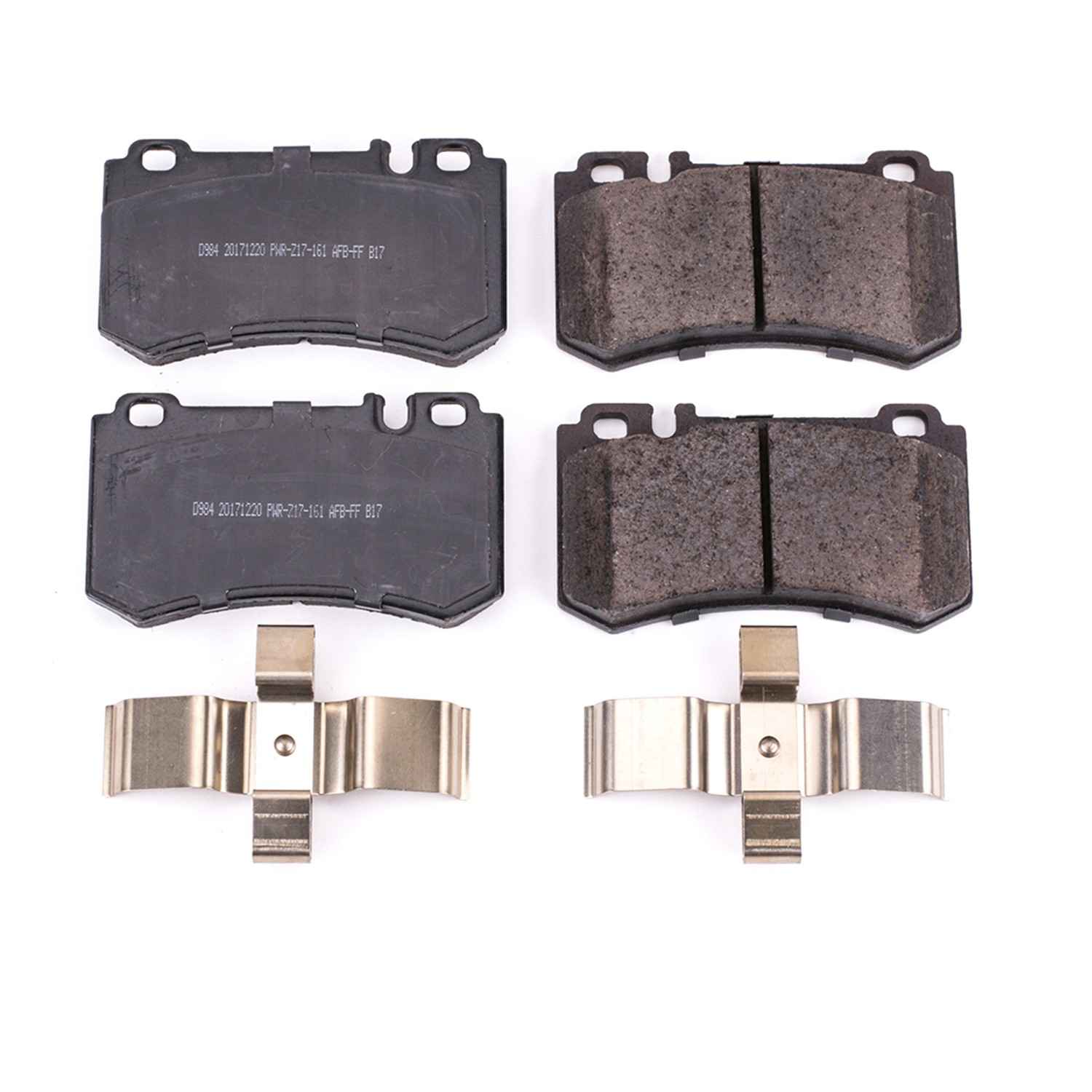 Power Stop 03-06 Mercedes-Benz CL55 AMG Rear Z17 Evolution Ceramic Brake Pads w/Hardware 17-984