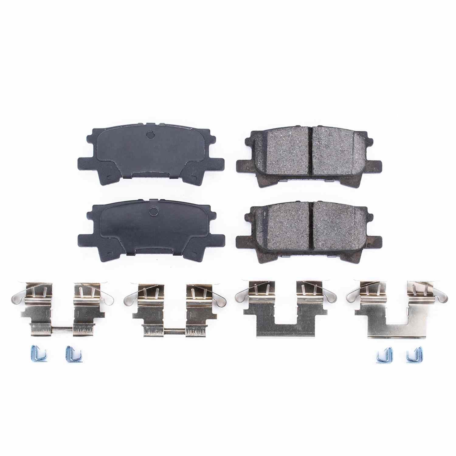 Power Stop 04-06 Lexus RX330 Rear Z17 Evolution Ceramic Brake Pads w/Hardware 17-996