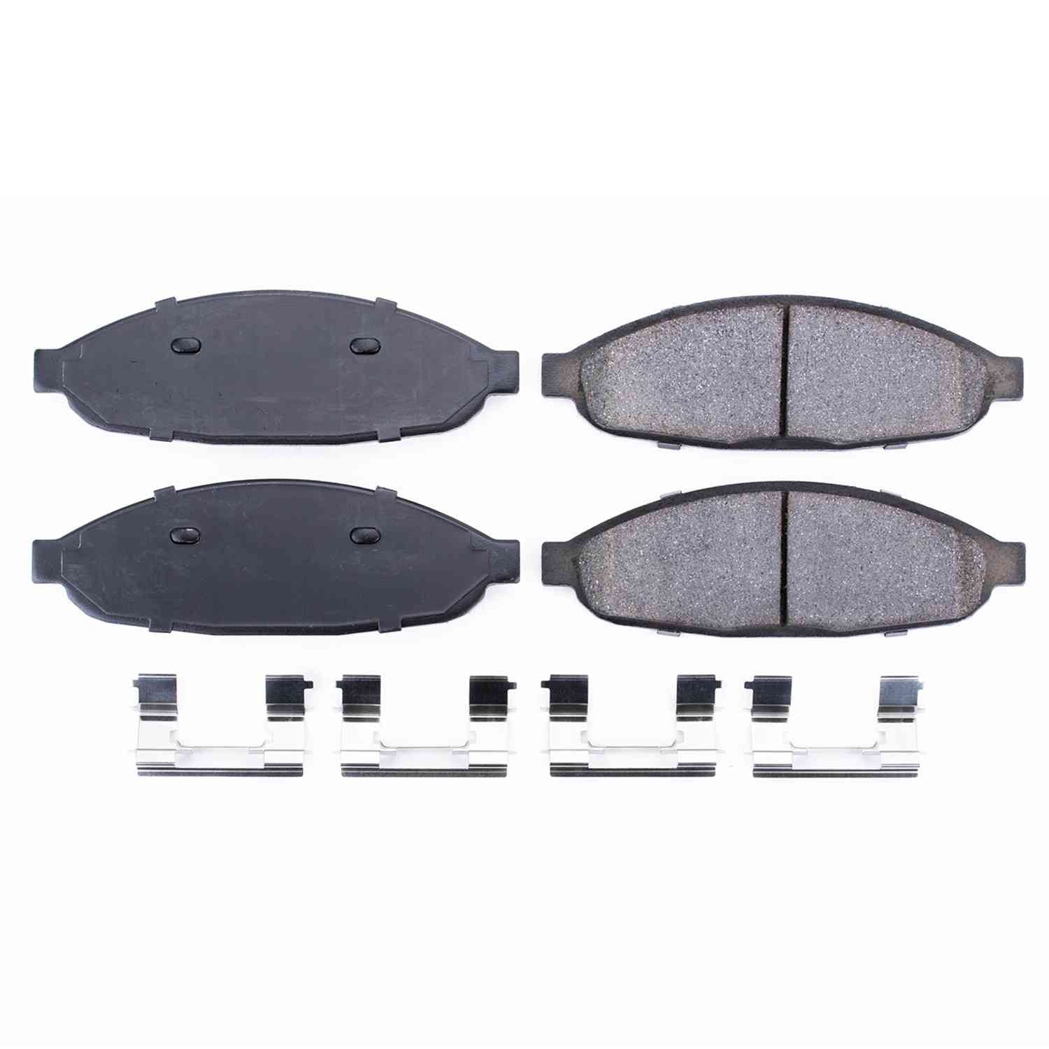 Power Stop 04-08 Chrysler Pacifica Front Z17 Evolution Ceramic Brake Pads w/Hardware 17-997