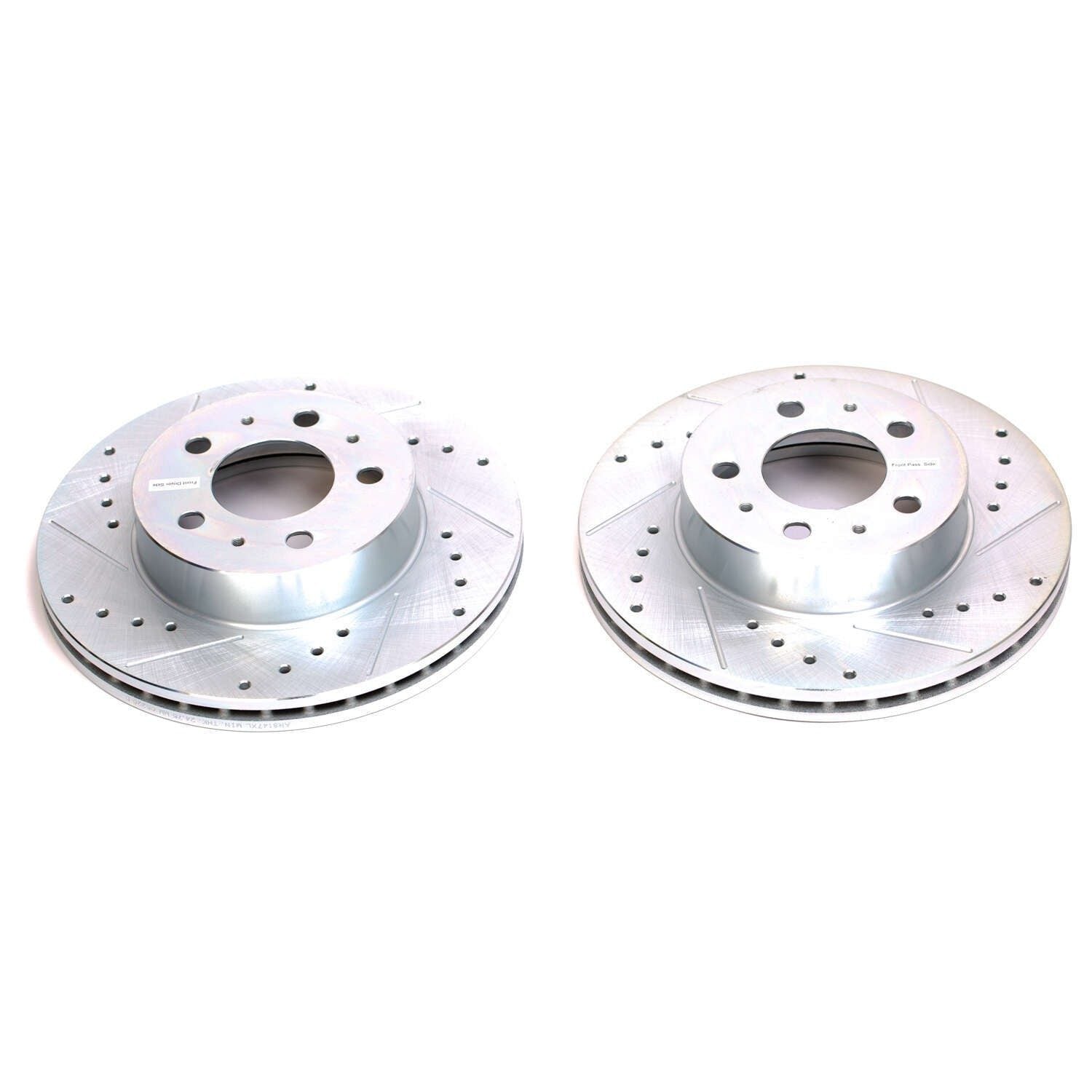 Power Stop 95-97 Ford Crown Victoria Front Evolution Drilled & Slotted Rotors - Pair AR8147XPR