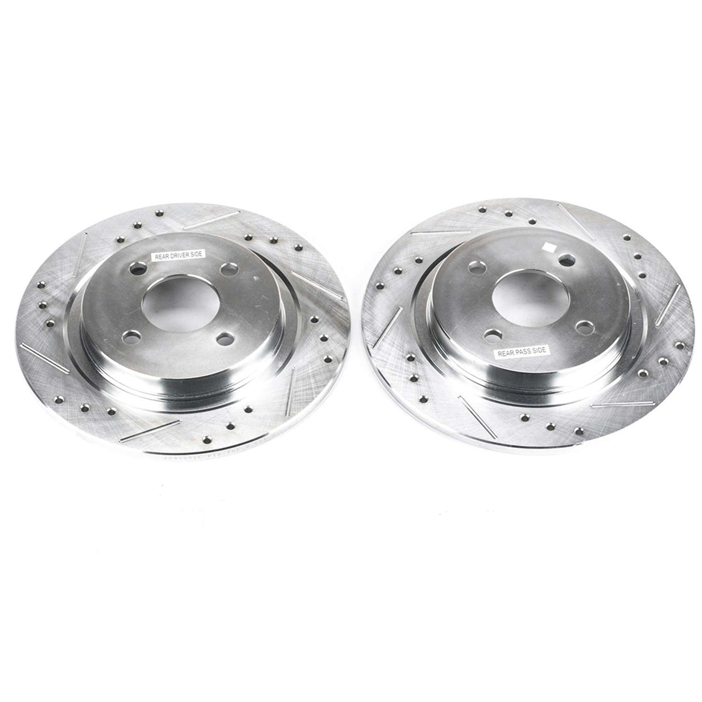 PowerStop Power Stop 02-04 Ford Focus Rear Evolution Drilled & Slotted Rotors - Pair AR8169XPR