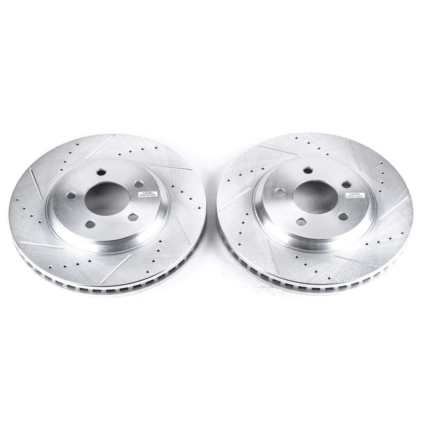 PowerStop Power Stop 05-14 Ford Mustang Front Evolution Drilled & Slotted Rotors - Pair AR8171XPR