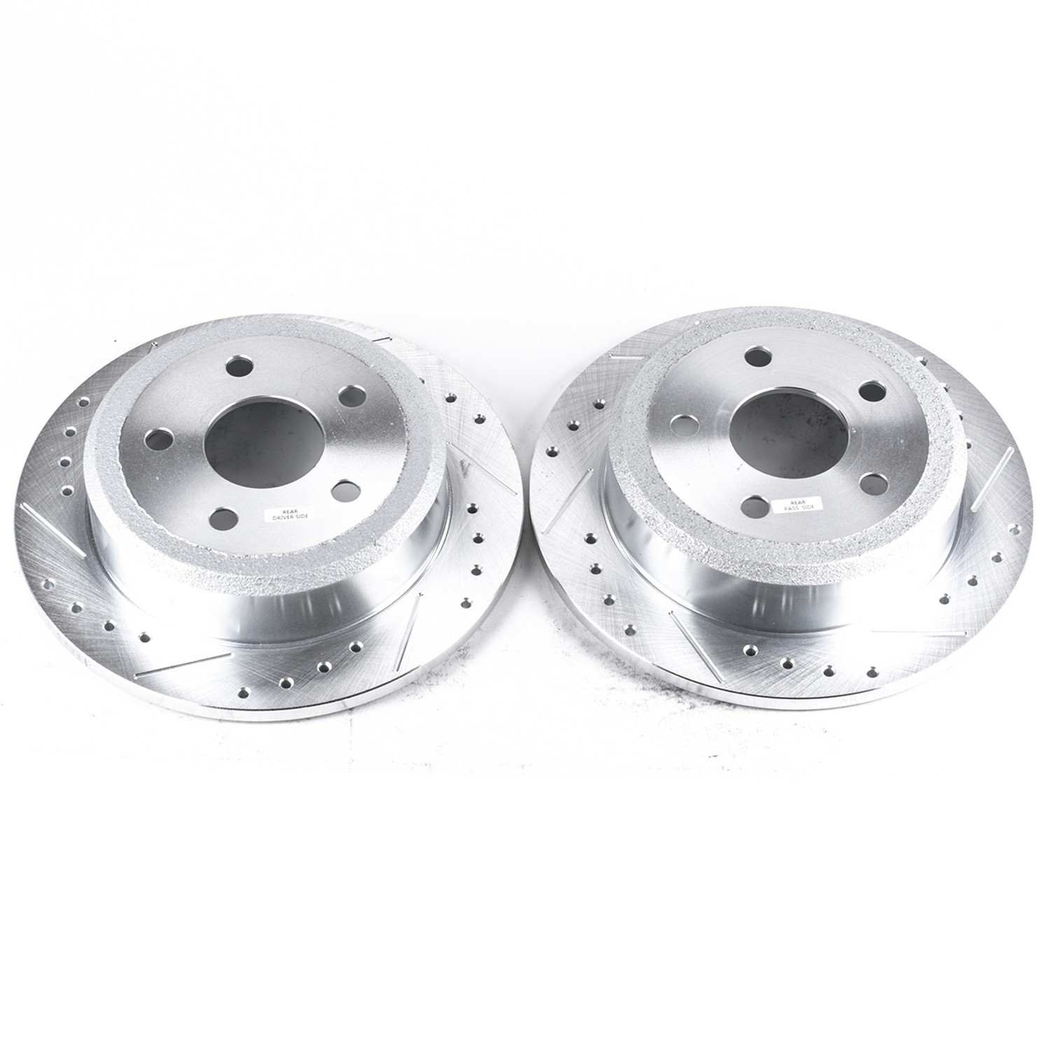 PowerStop Power Stop 07-17 Jeep Wrangler Rear Evolution Drilled & Slotted Rotors - Pair AR8382XPR