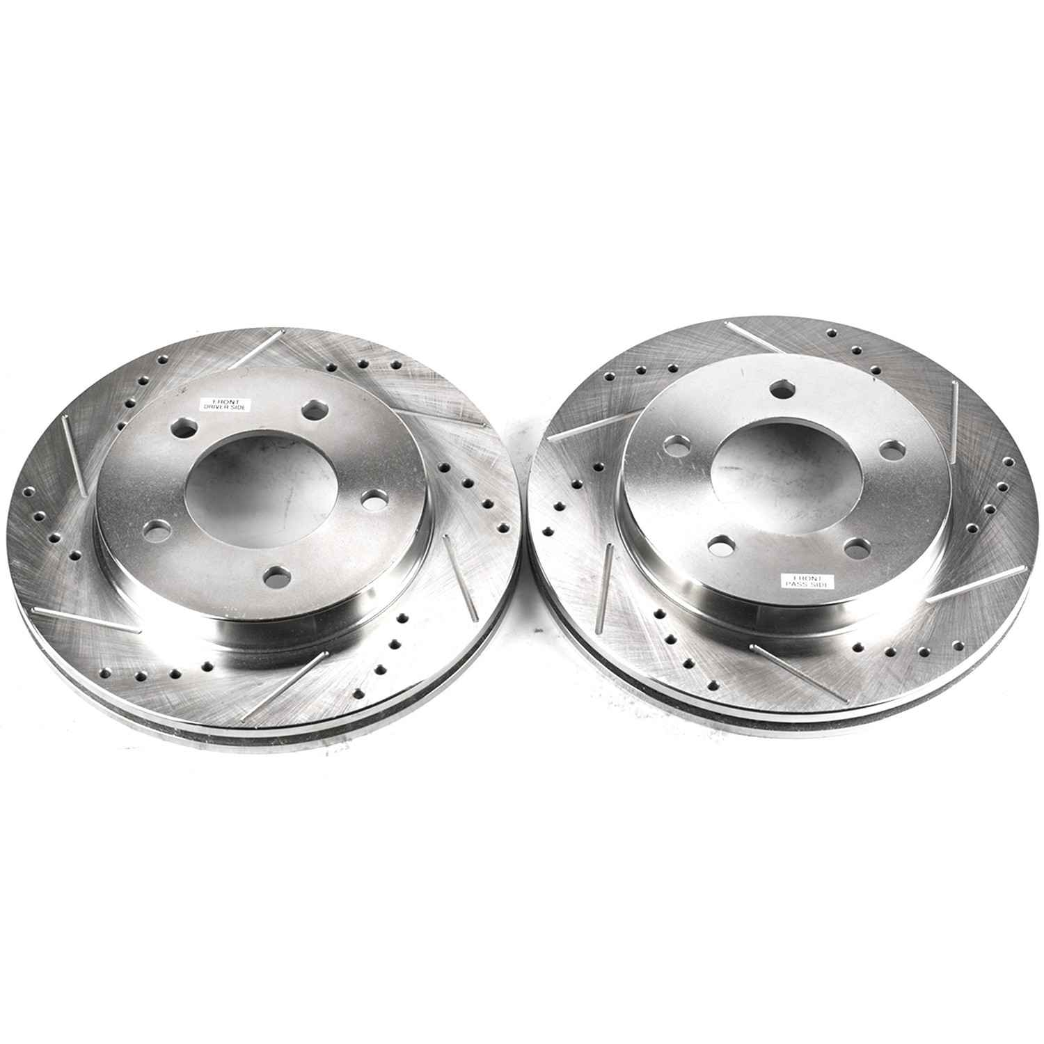 PowerStop Power Stop 97-03 Ford F-150 Front Evolution Drilled & Slotted Rotors - Pair AR8557XPR