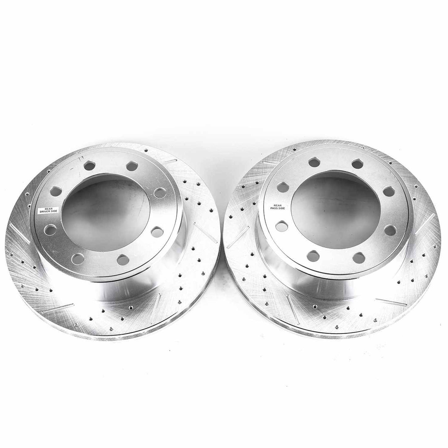 PowerStop Power Stop 2007 Ford E-150 Rear Evolution Drilled & Slotted Rotors - Pair AR8578XPR