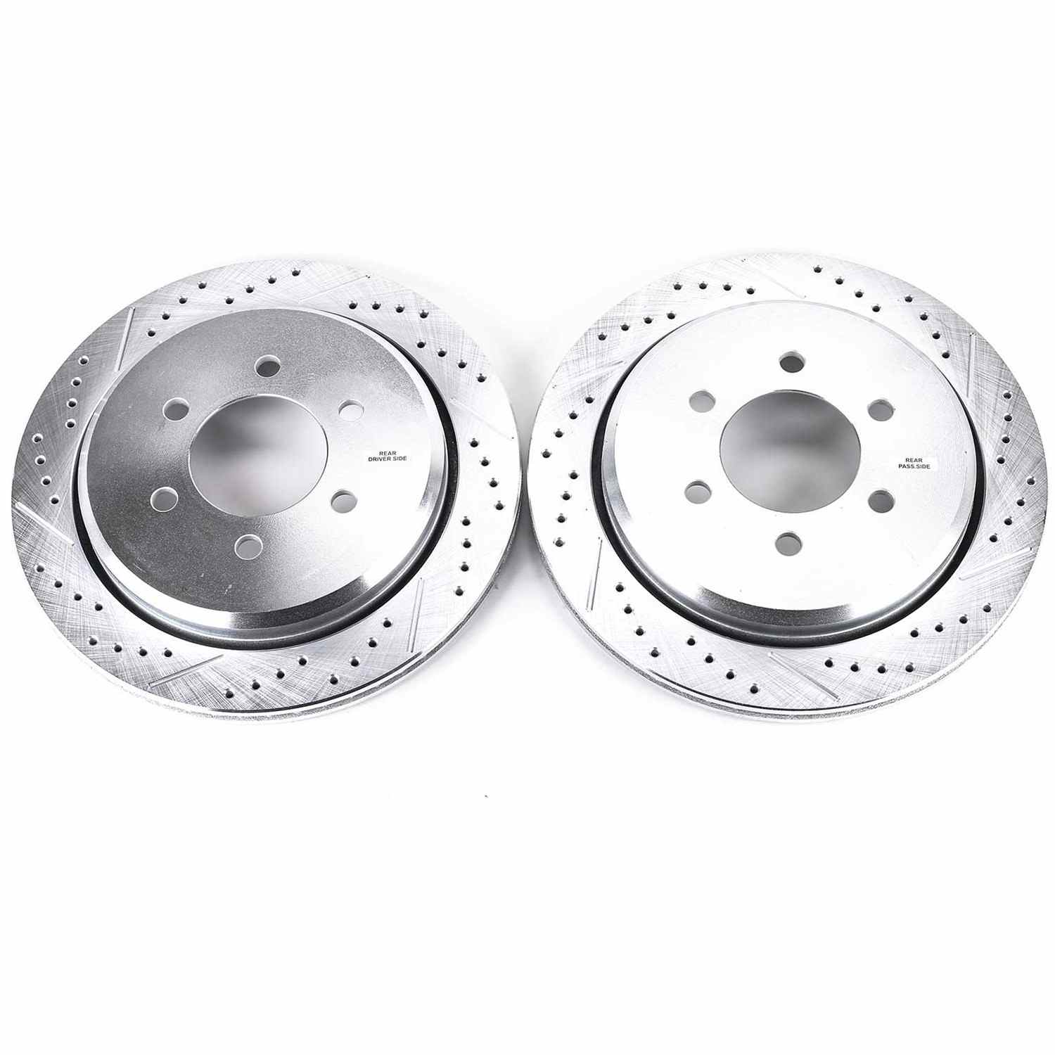 PowerStop Power Stop 02-06 Ford Expedition Rear Evolution Drilled & Slotted Rotors - Pair AR8591XPR